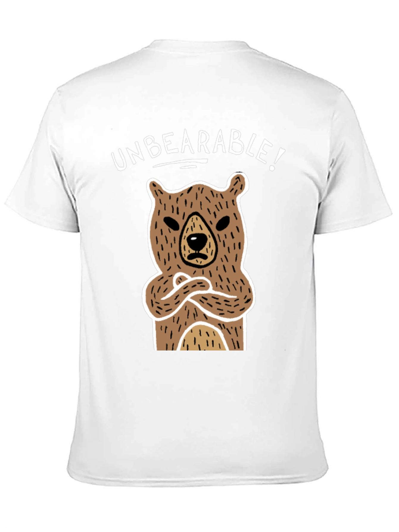 Unbearable Bear Graphic T-Shirt