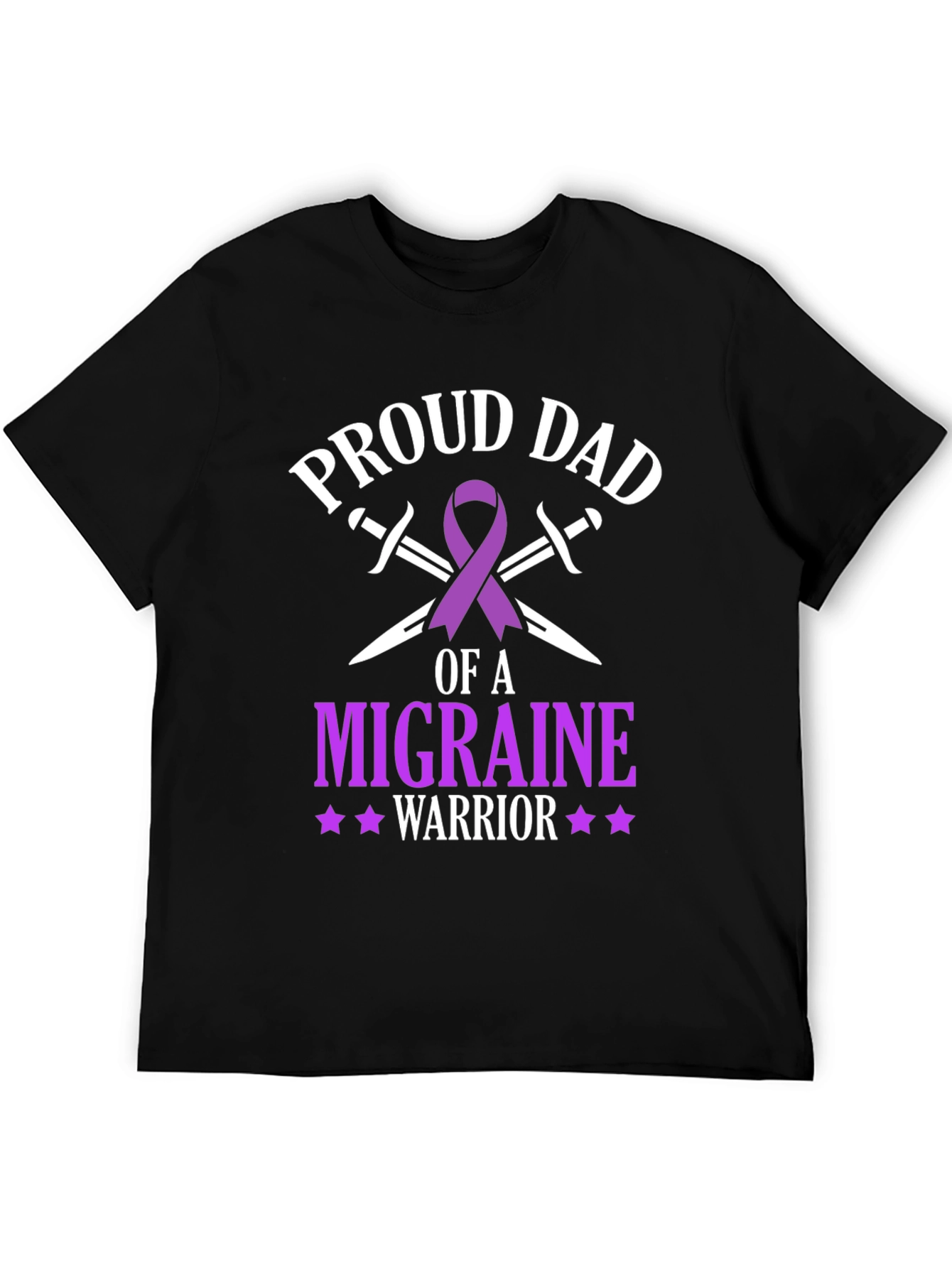 Proud Dad Migraine Warrior T-Shirt