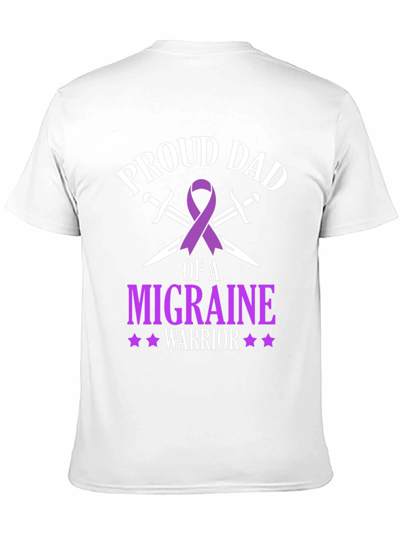 Proud Dad Migraine Warrior T-Shirt