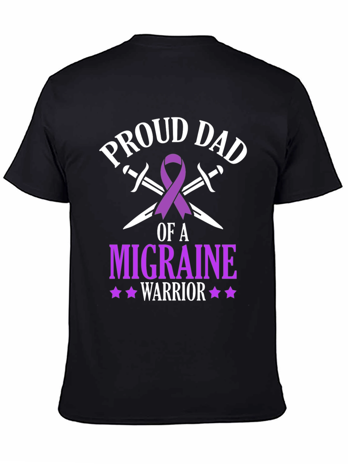 Proud Dad Migraine Warrior T-Shirt