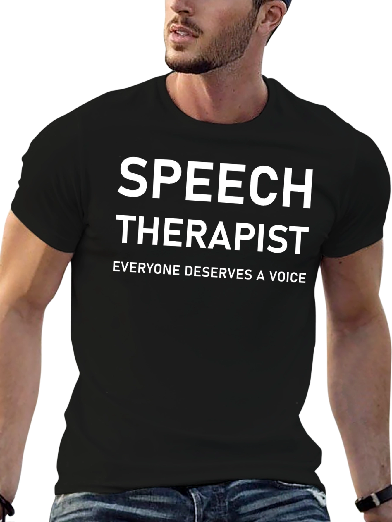 Speech Therapist T-Shirt - Everyone Deserves a Voice