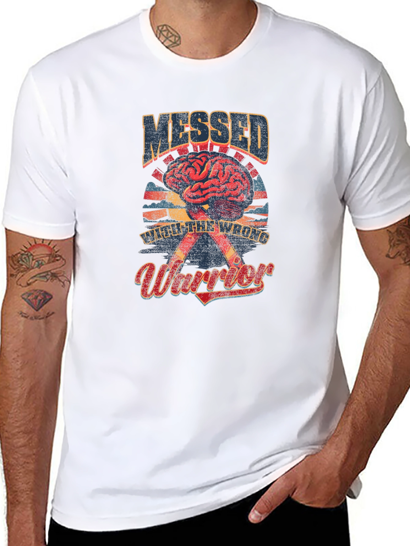 Messed With The Wrong Warrior Graphic Tee