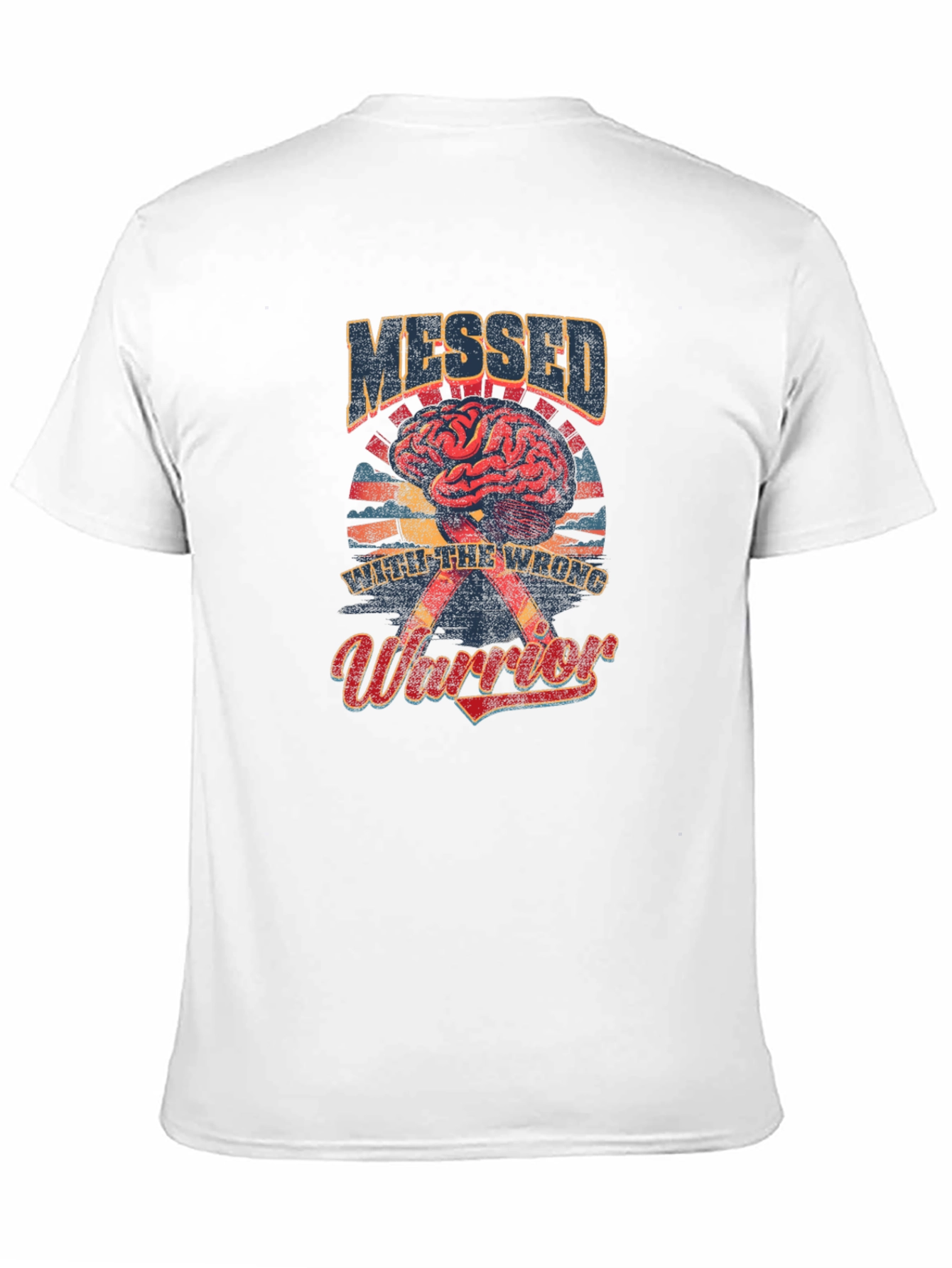 Messed With The Wrong Warrior Graphic Tee