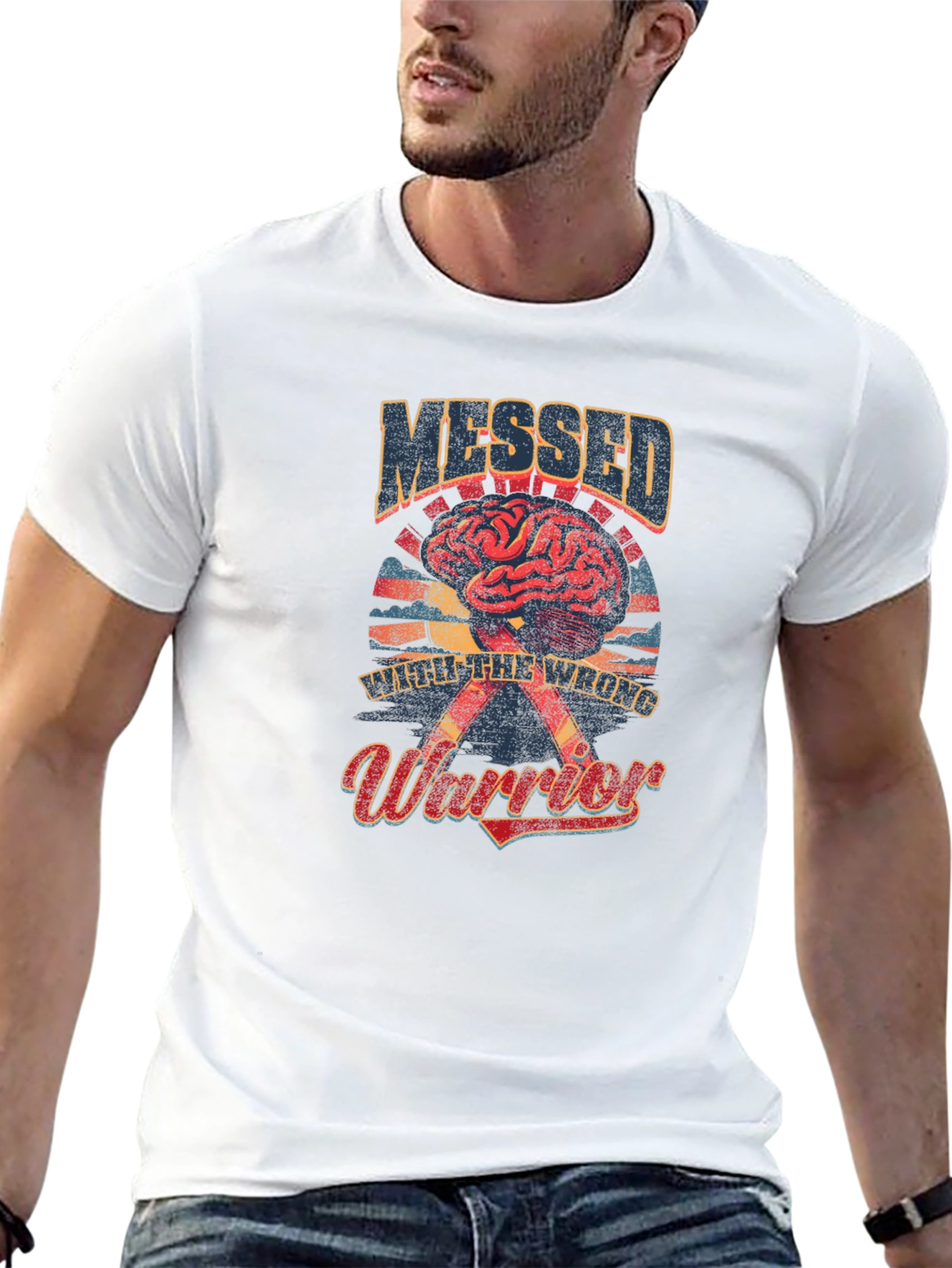 Messed With The Wrong Warrior Graphic Tee
