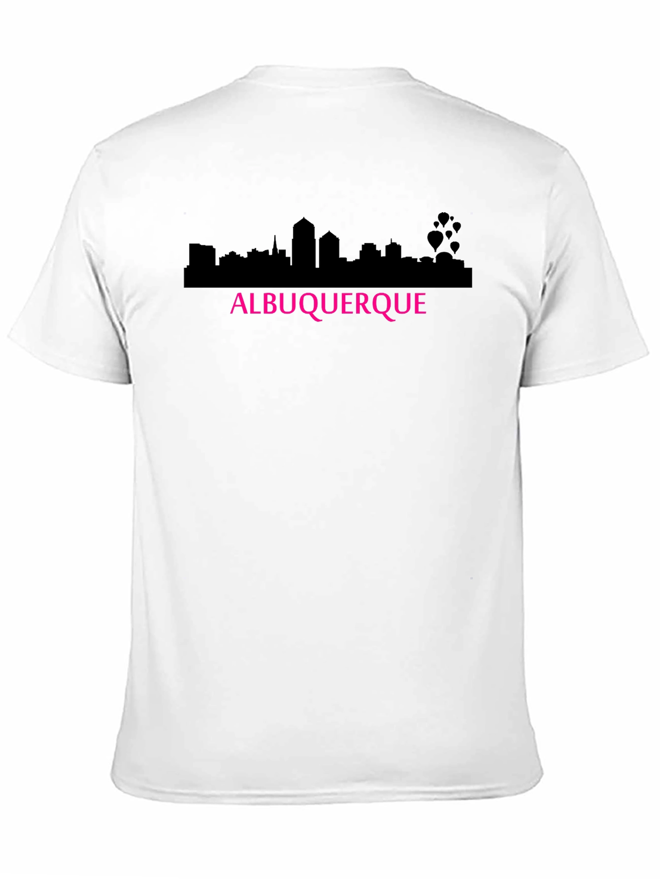 Albuquerque Skyline Black T-Shirt
