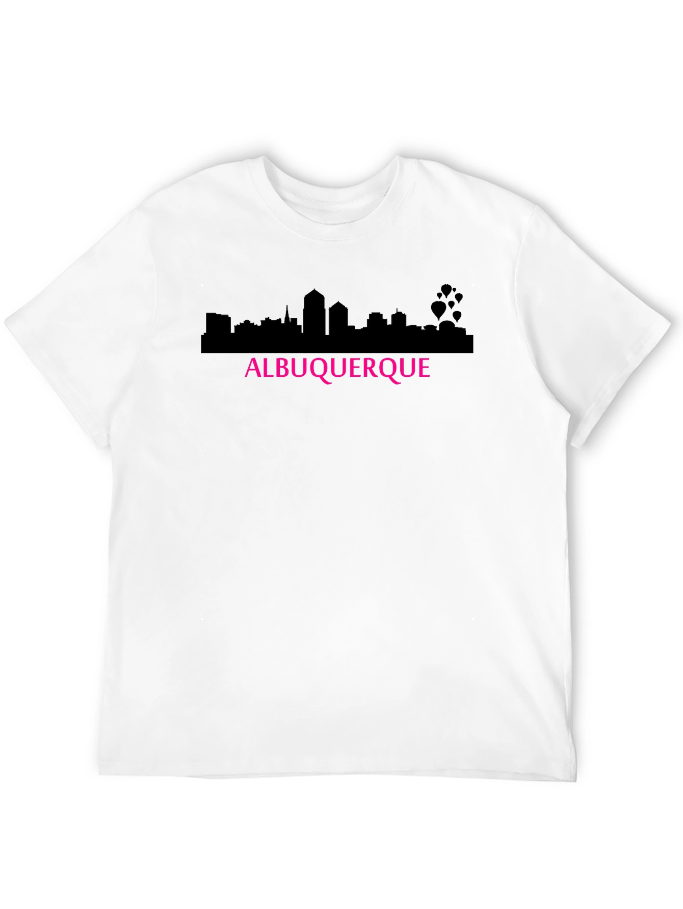 Albuquerque Skyline Black T-Shirt