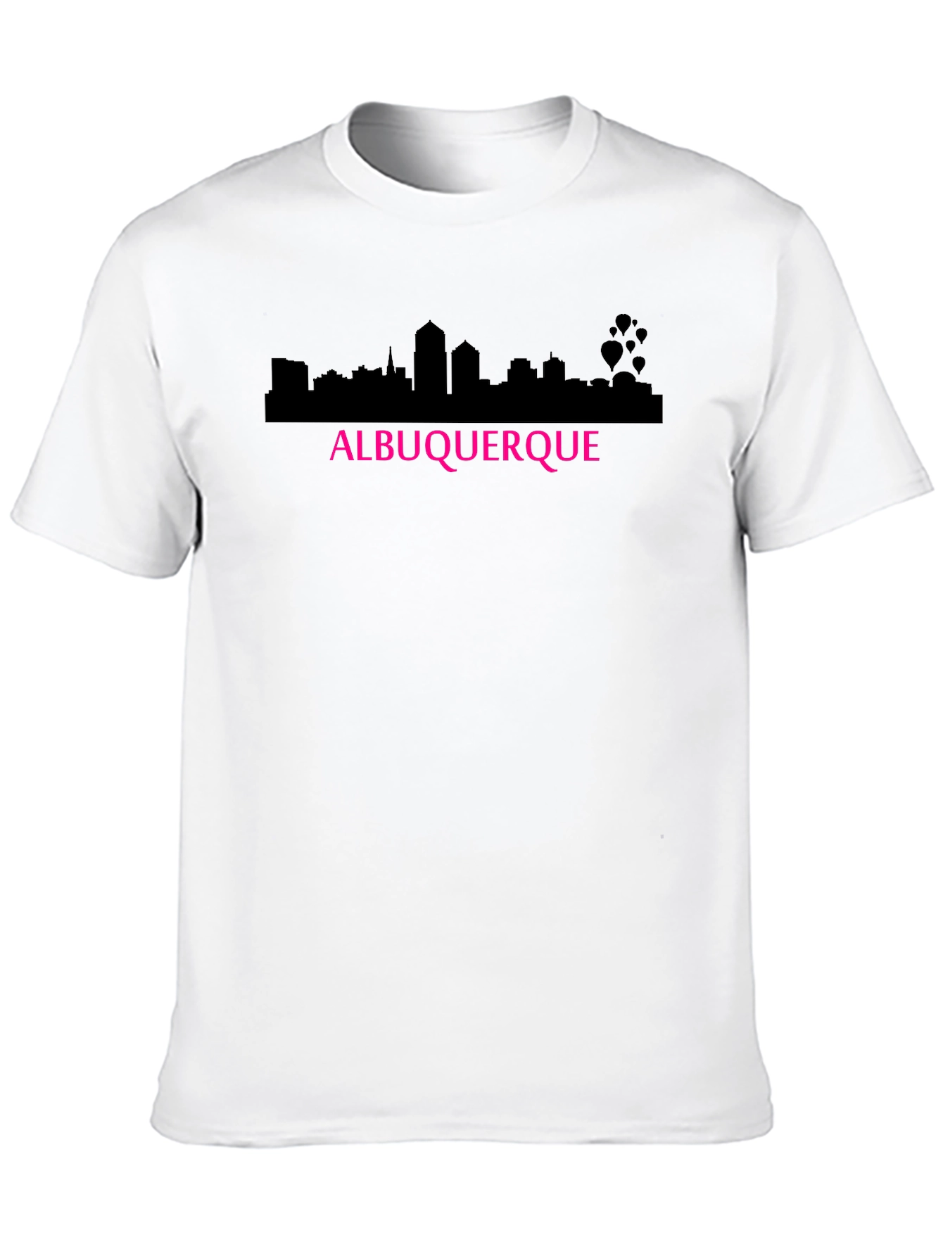 Albuquerque Skyline Black T-Shirt