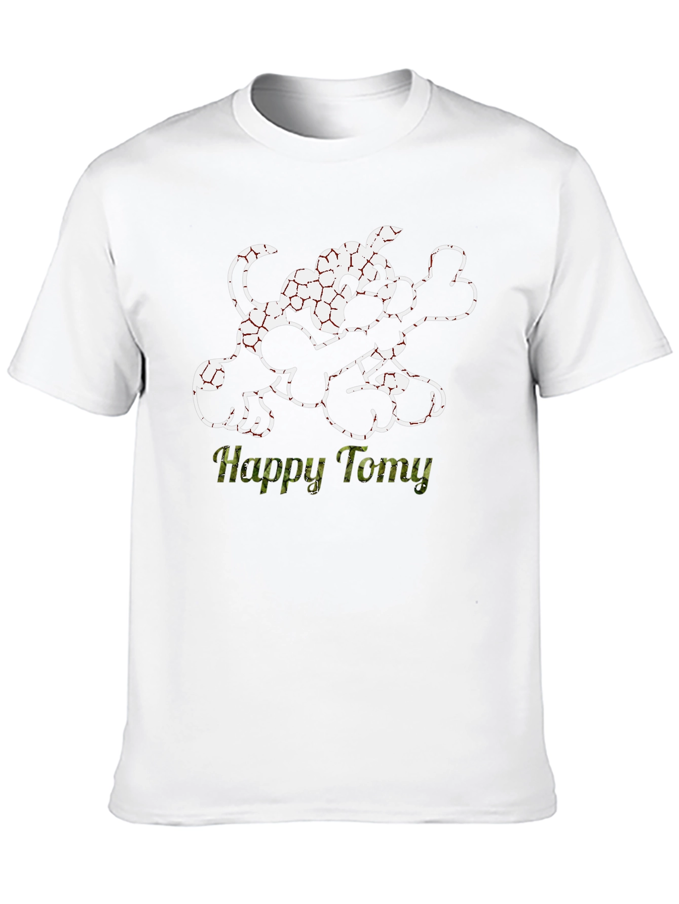 Happy Tomy T-Shirt - Dog & Bone Graphic Tee