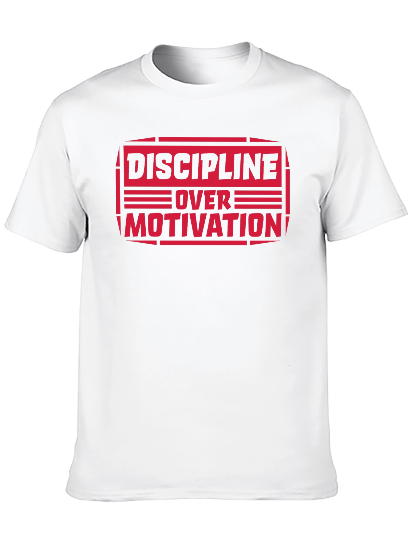 Discipline Over Motivation Graphic Tee