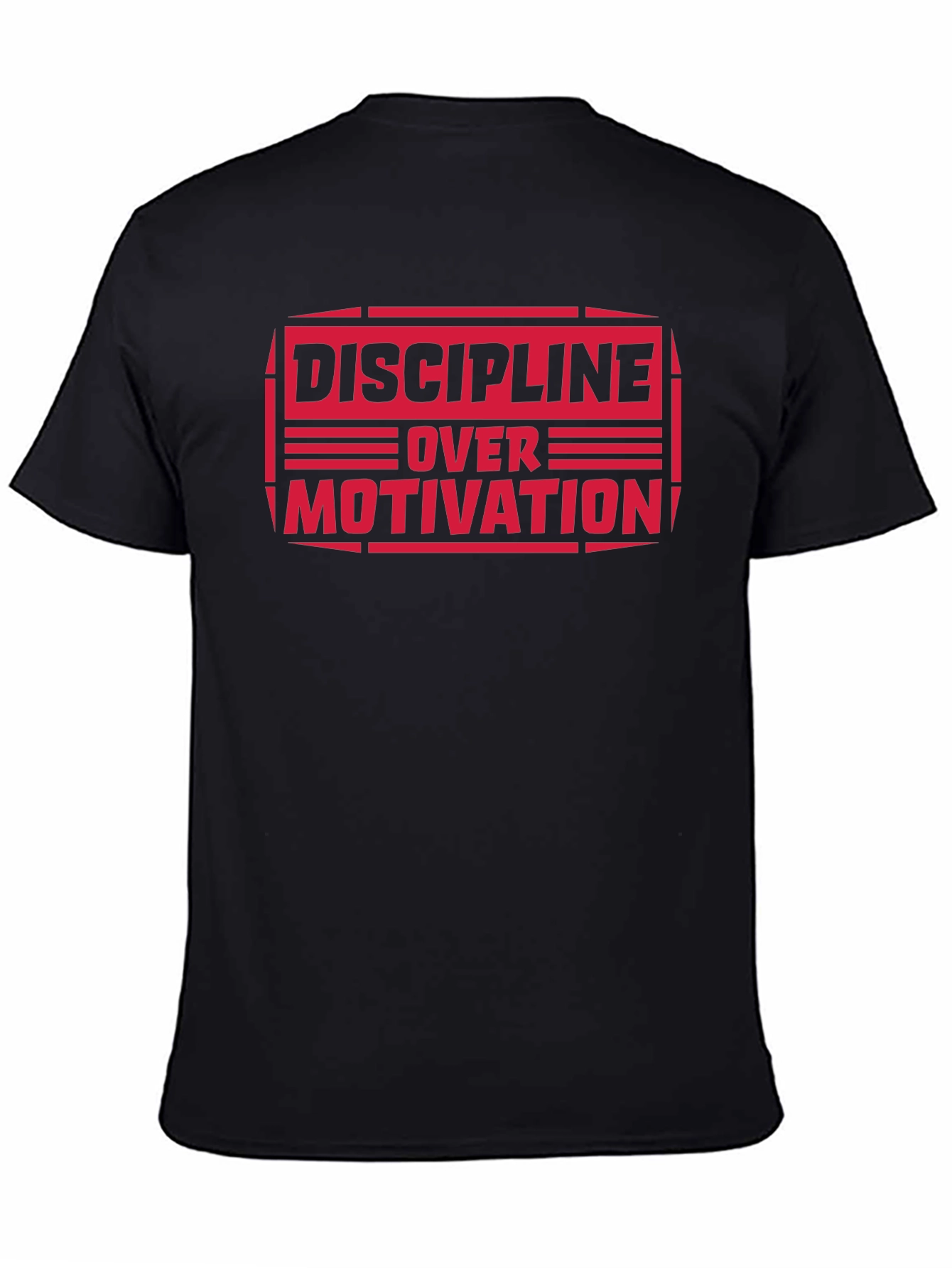 Discipline Over Motivation Graphic Tee
