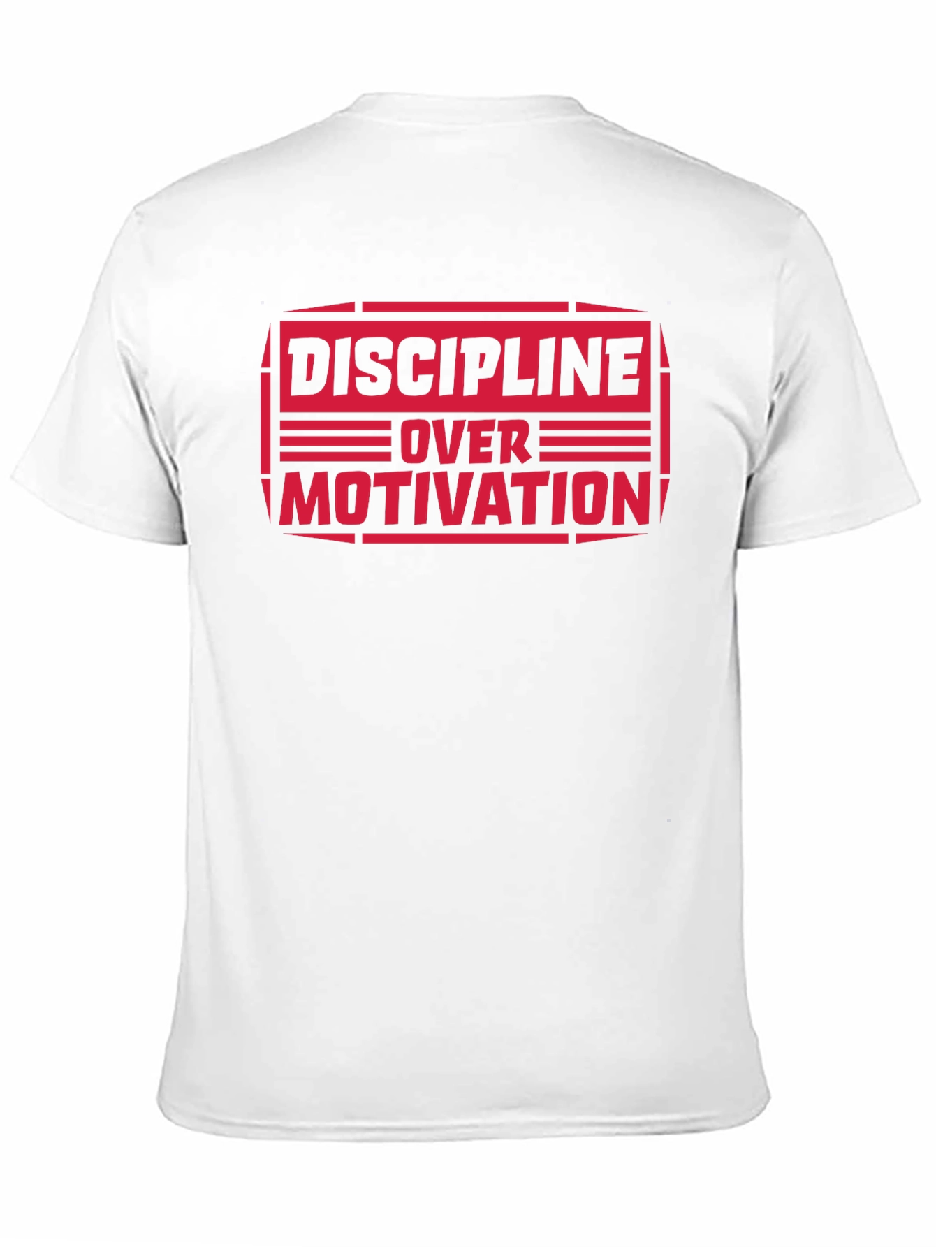Discipline Over Motivation Graphic Tee