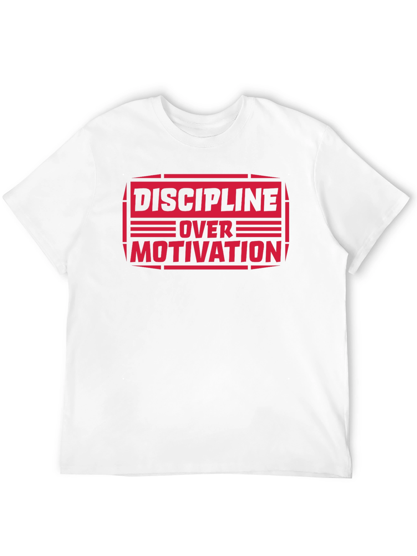 Discipline Over Motivation Graphic Tee