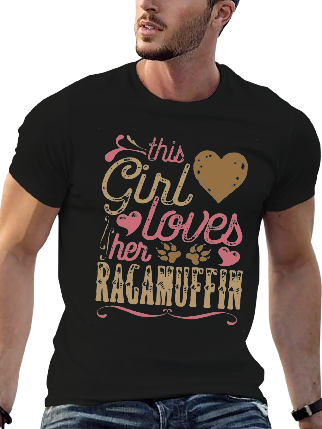Girl Loves Ragamuffin Dog Breed T-Shirt