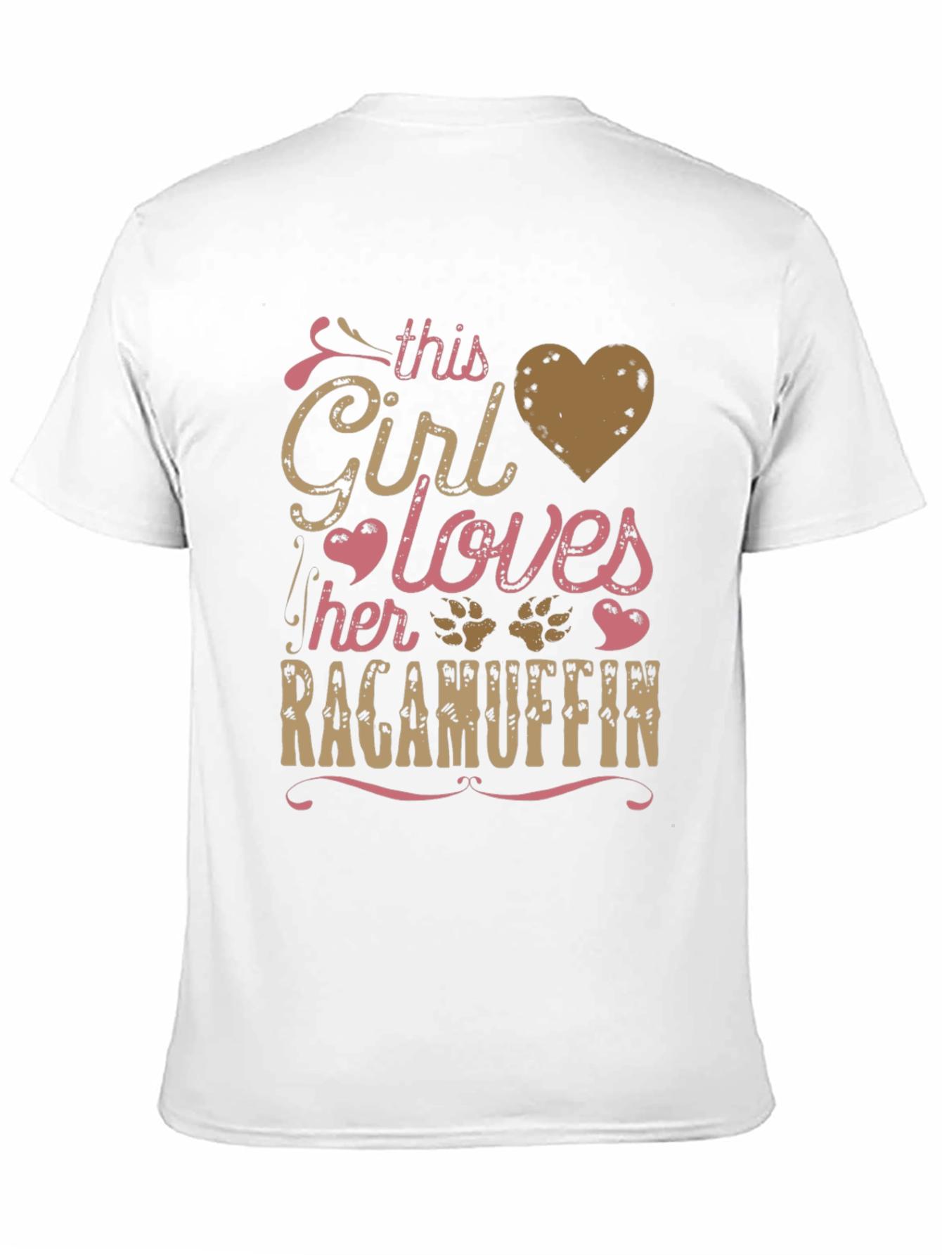 Girl Loves Ragamuffin Dog Breed T-Shirt