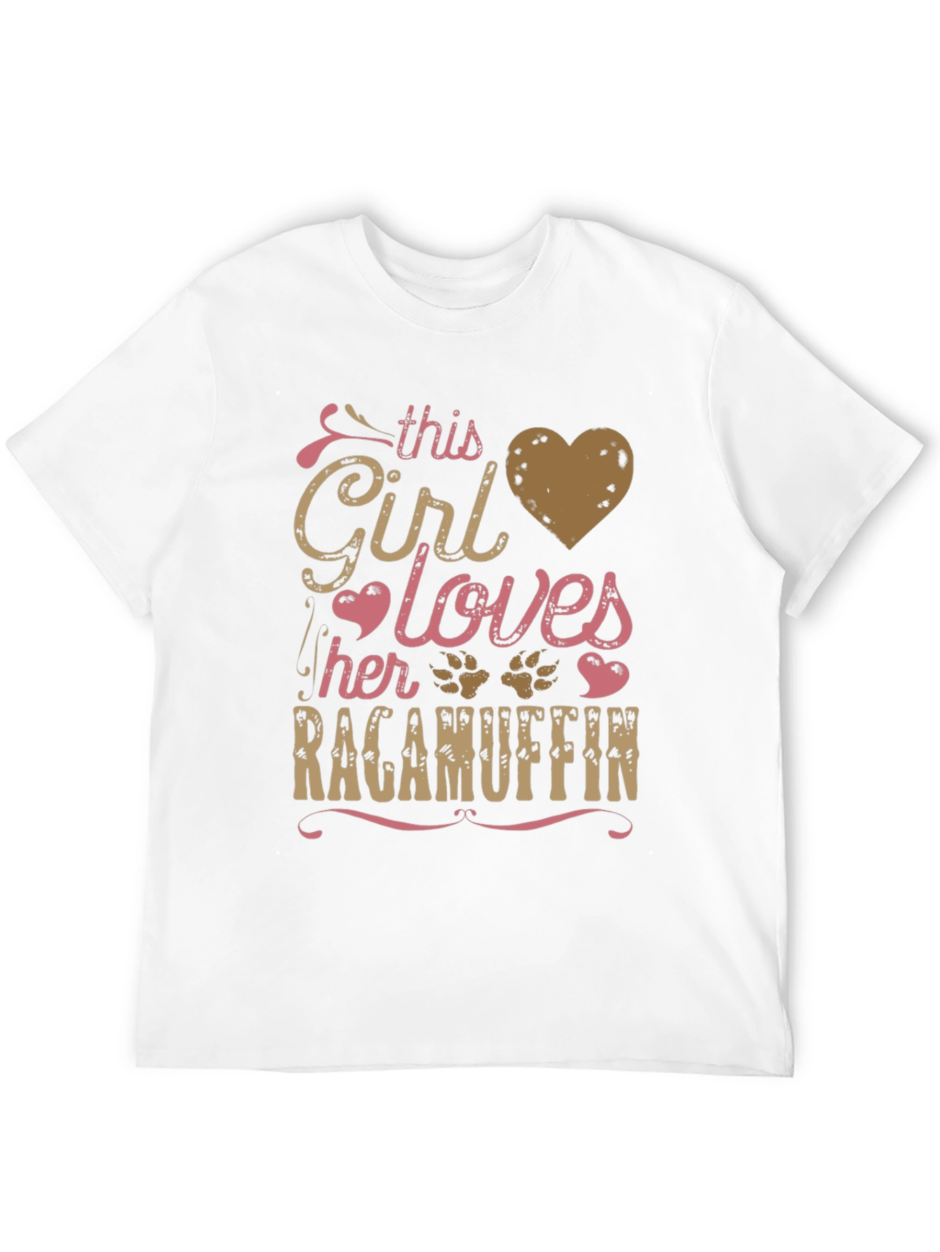 Girl Loves Ragamuffin Dog Breed T-Shirt