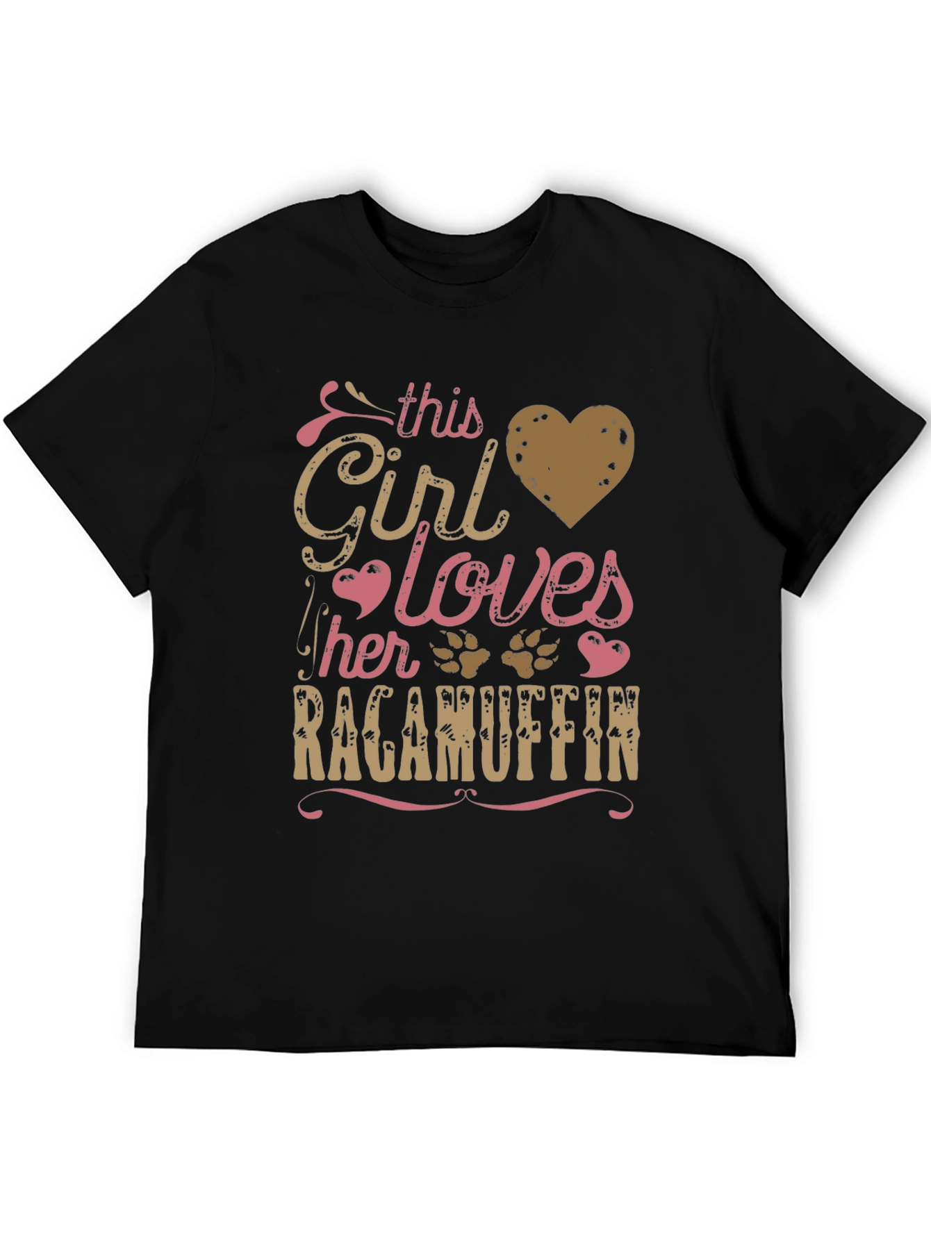Girl Loves Ragamuffin Dog Breed T-Shirt