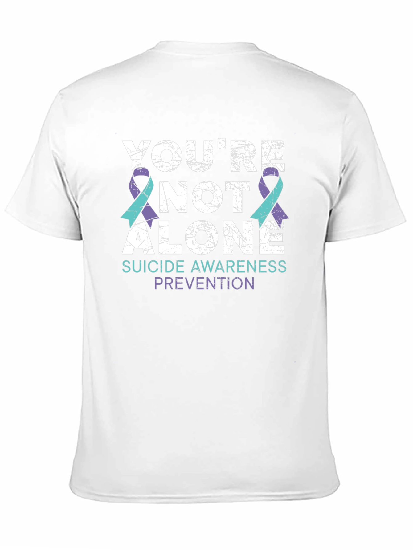 Youre Not Alone Suicide Awareness T-Shirt
