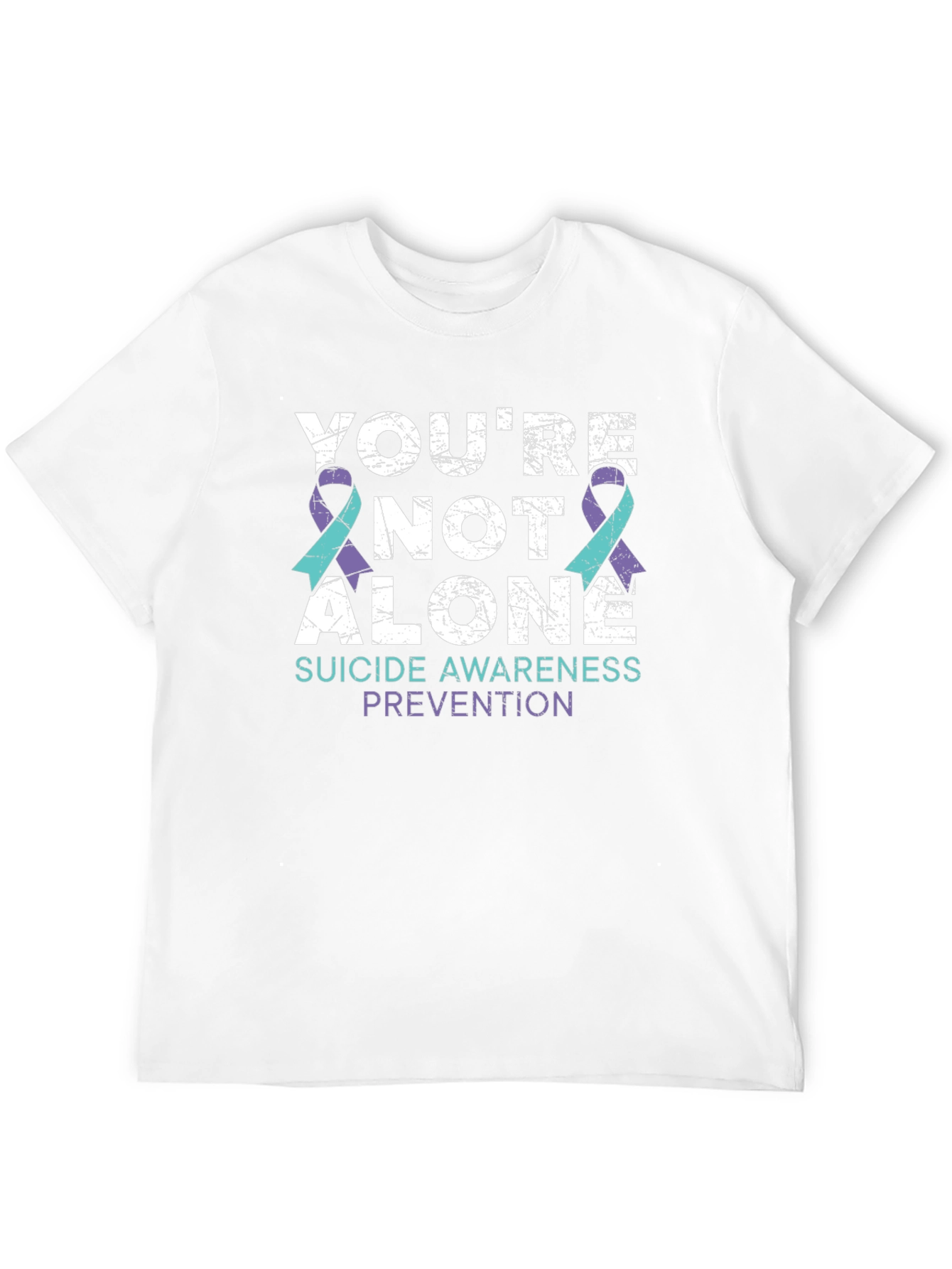 Youre Not Alone Suicide Awareness T-Shirt