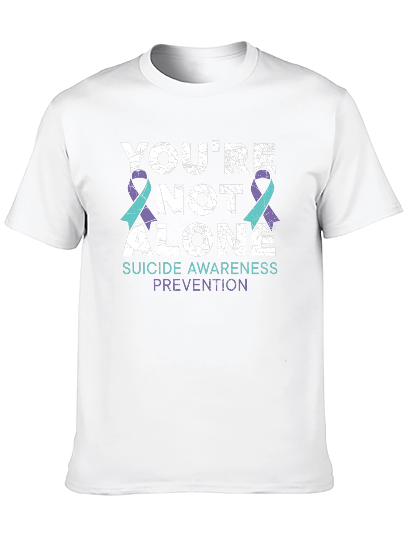 Youre Not Alone Suicide Awareness T-Shirt