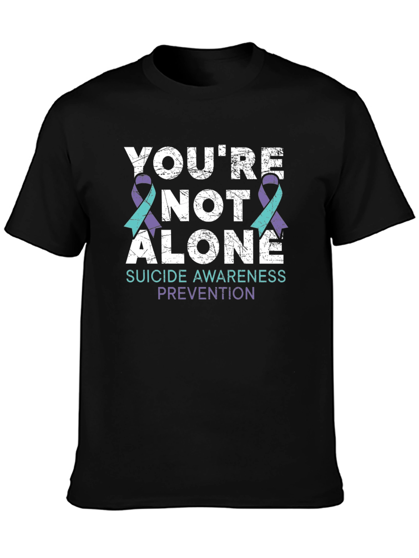 Youre Not Alone Suicide Awareness T-Shirt