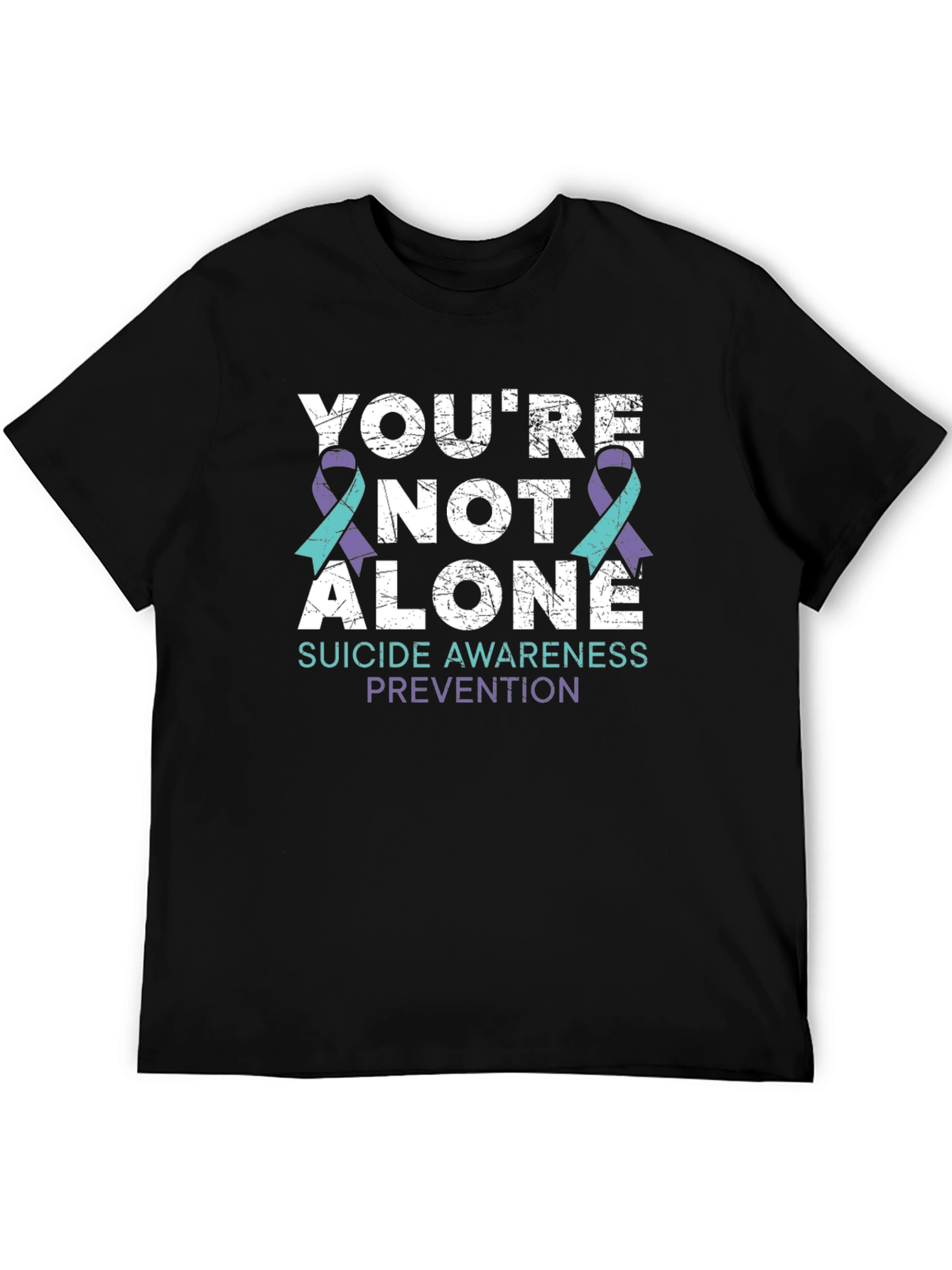 Youre Not Alone Suicide Awareness T-Shirt