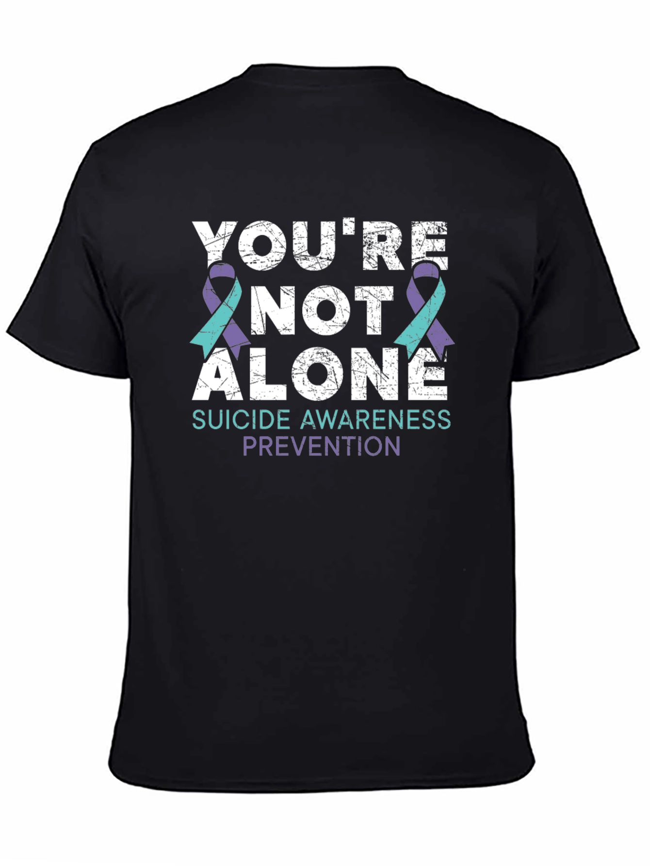 Youre Not Alone Suicide Awareness T-Shirt