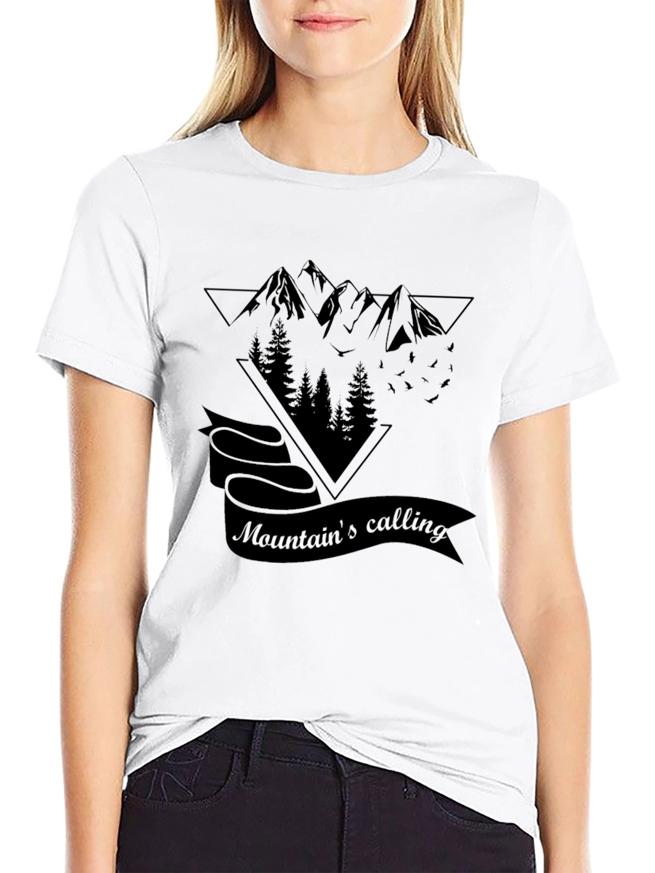 Mountains Calling Graphic Tee - Adventure Ready