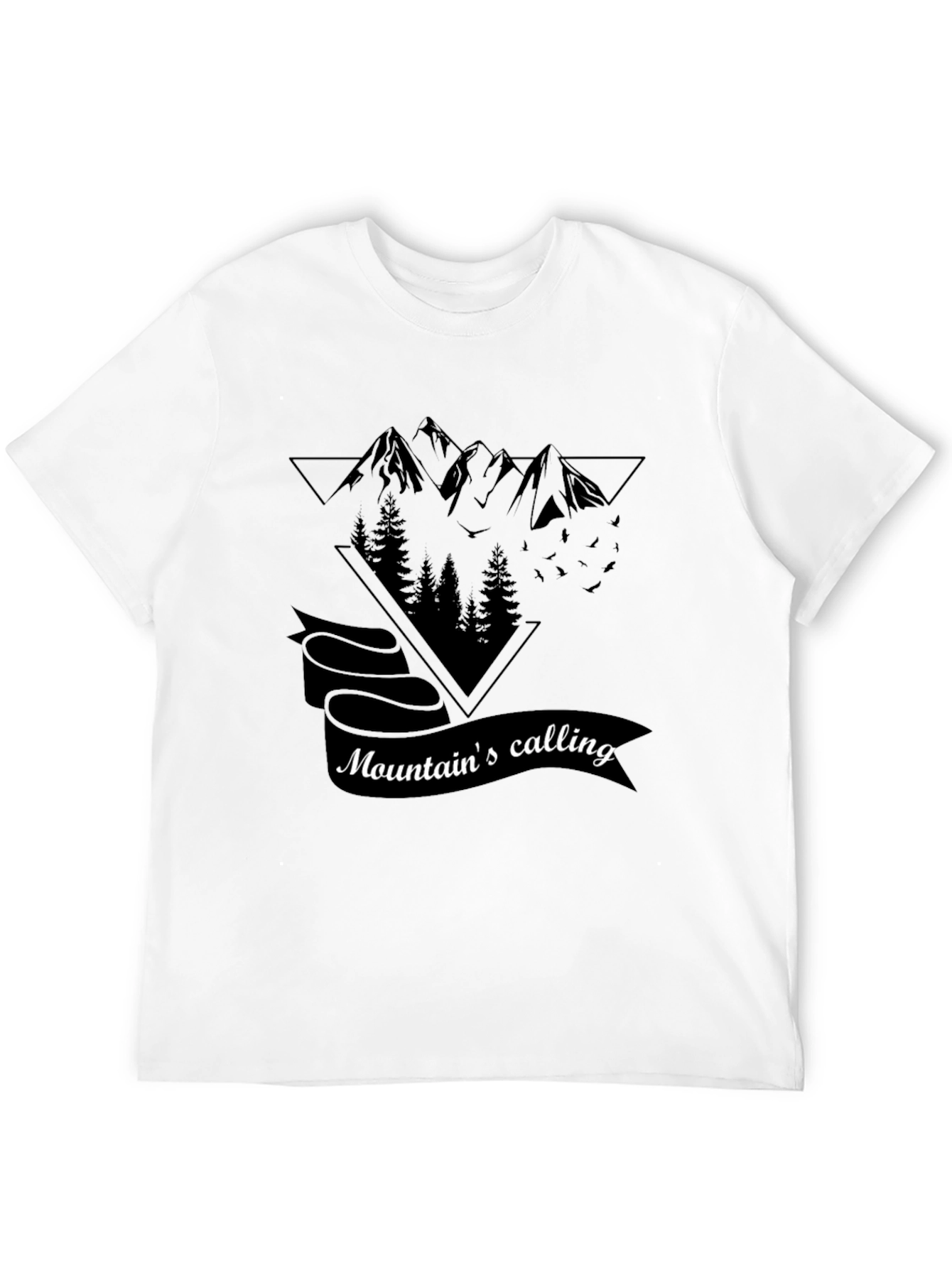 Mountains Calling Graphic Tee - Adventure Ready