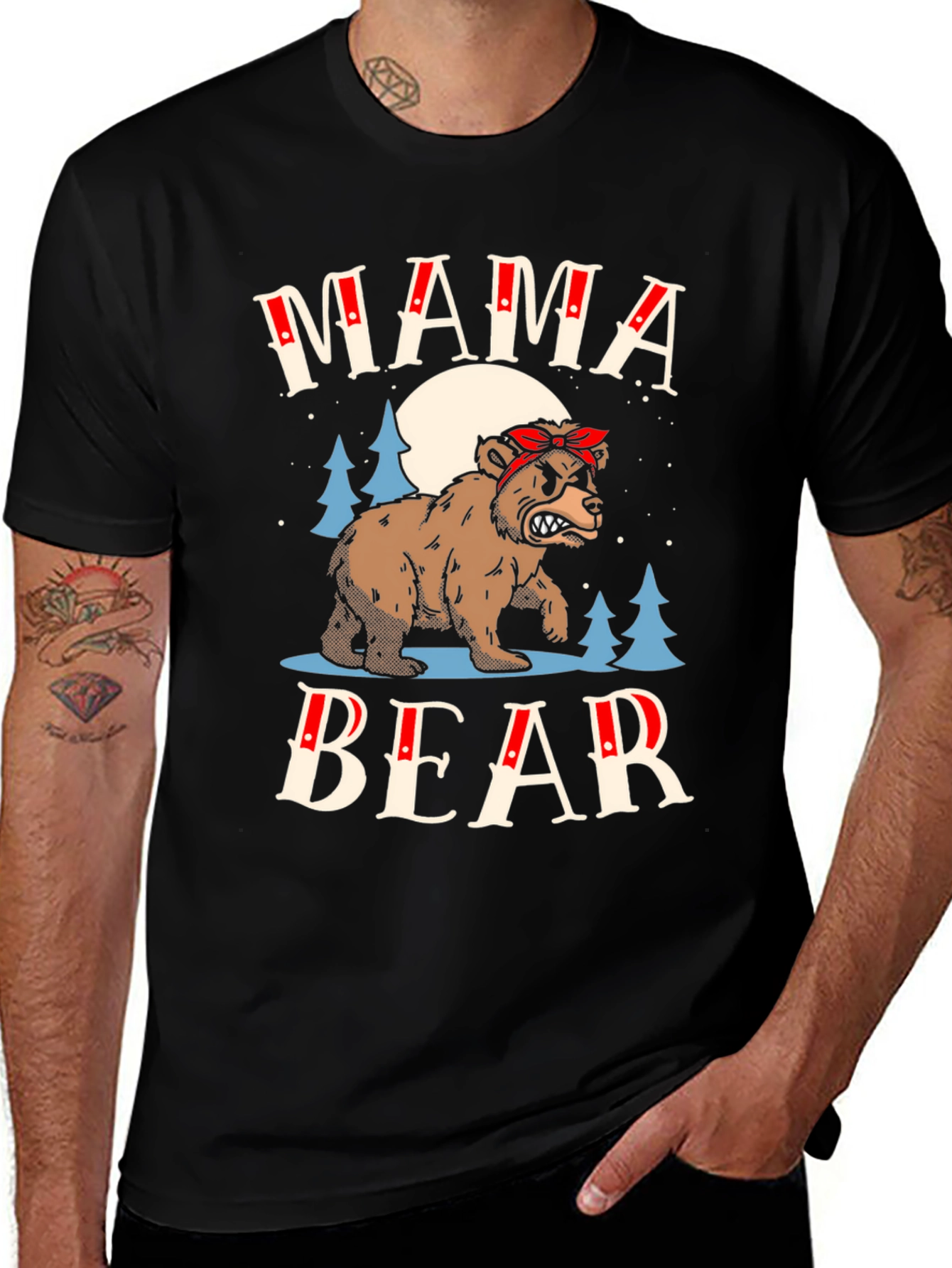 Mama Bear Graphic Tee