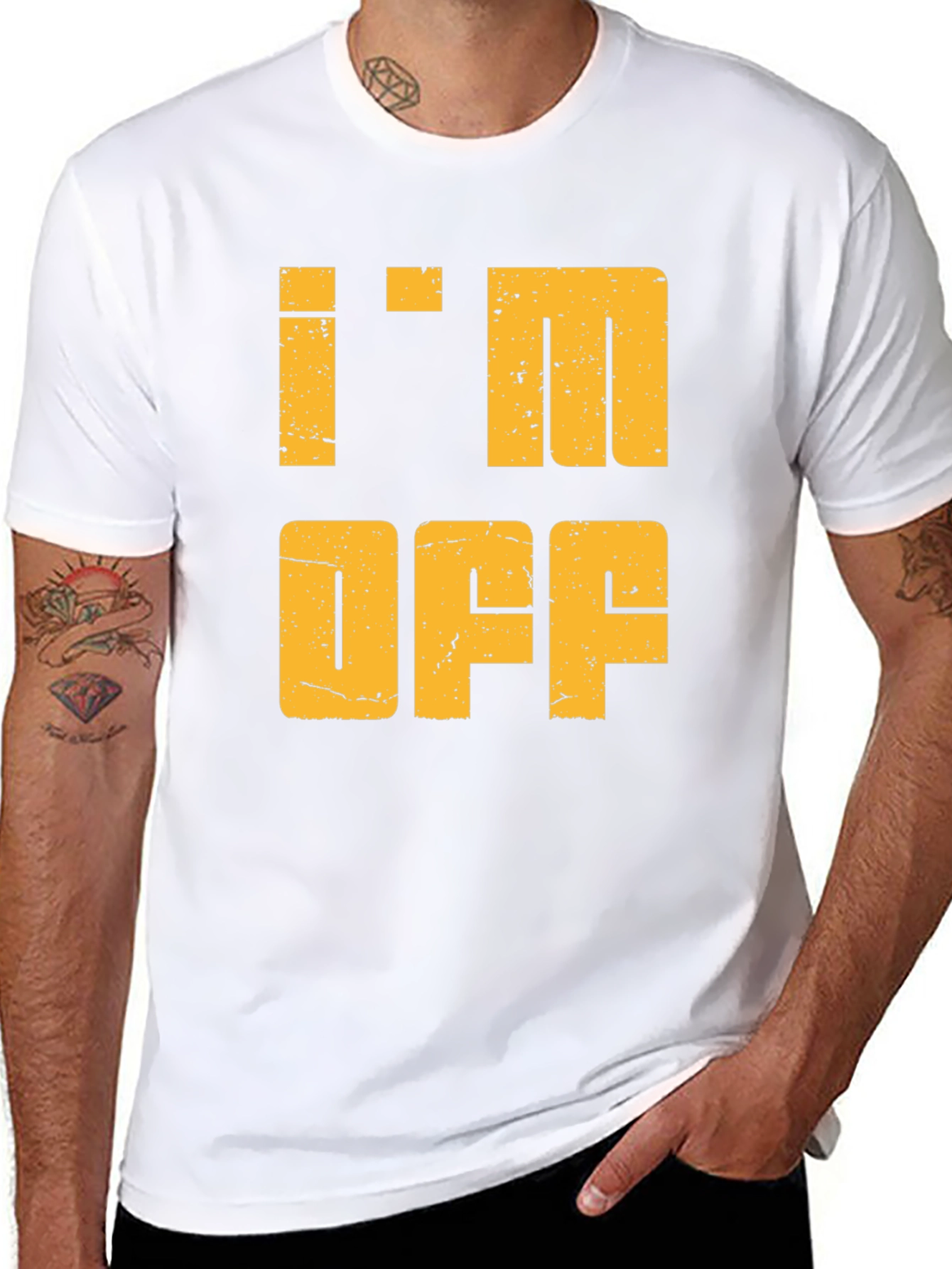 Im Off Graphic Tee - Relaxed Weekend Vibes