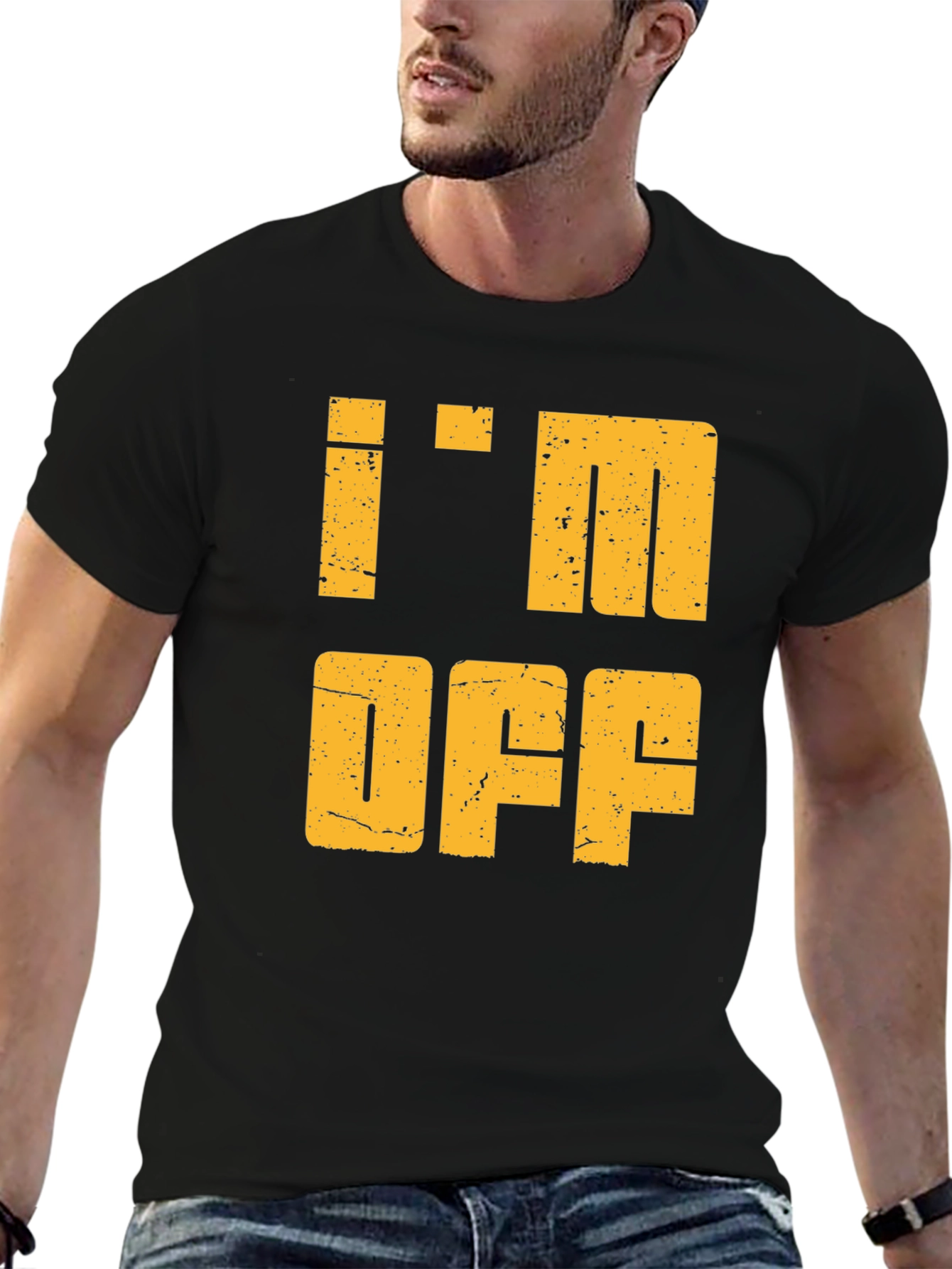 Im Off Graphic Tee - Relaxed Weekend Vibes