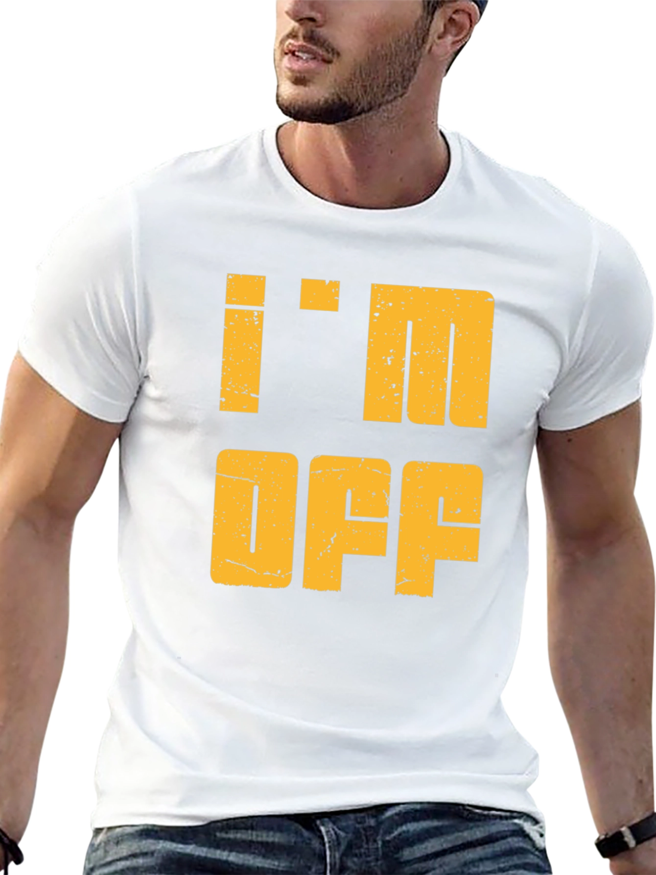 Im Off Graphic Tee - Relaxed Weekend Vibes