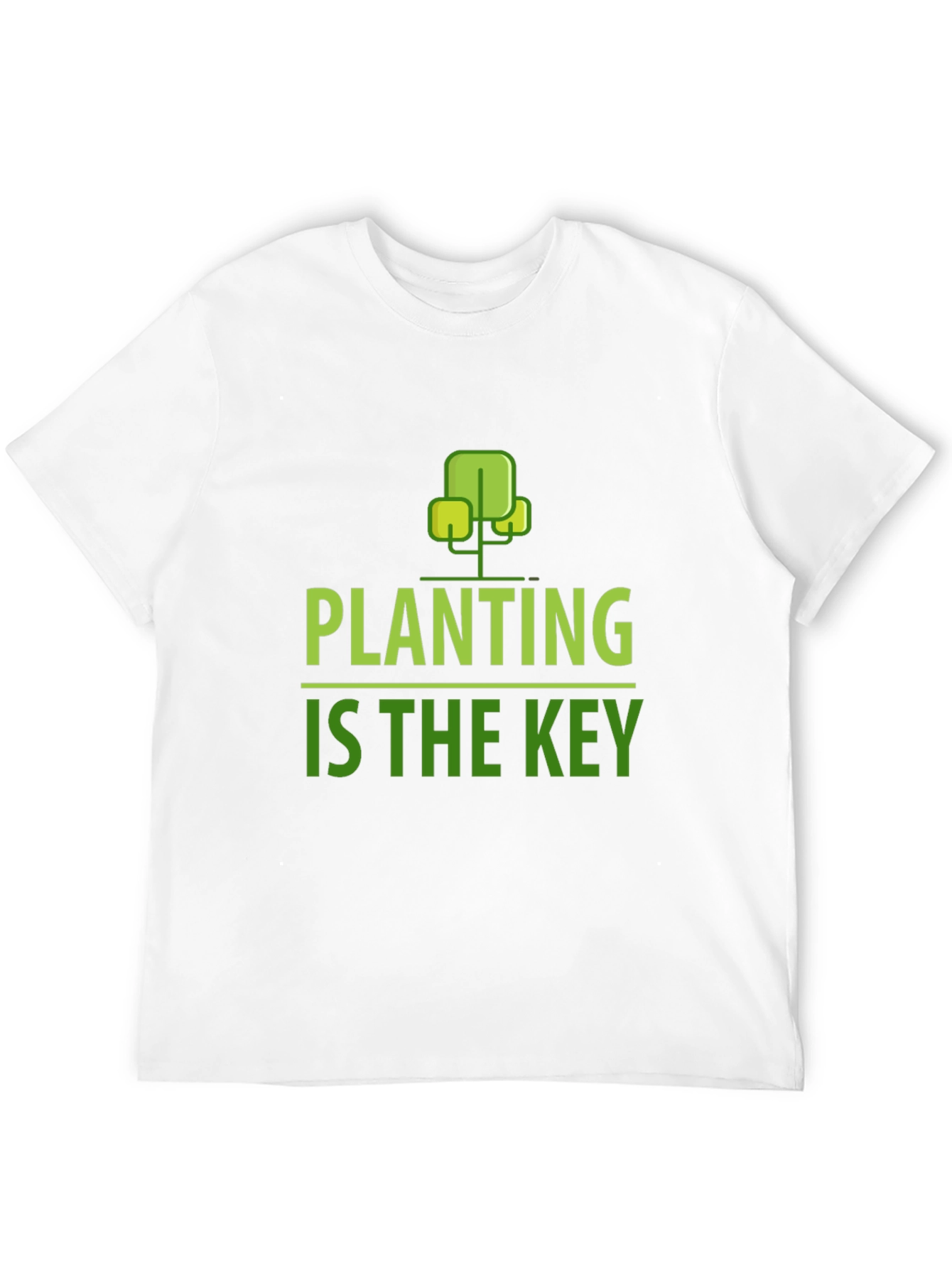 Planting is the Key Graphic Tee - Eco-Friendly
