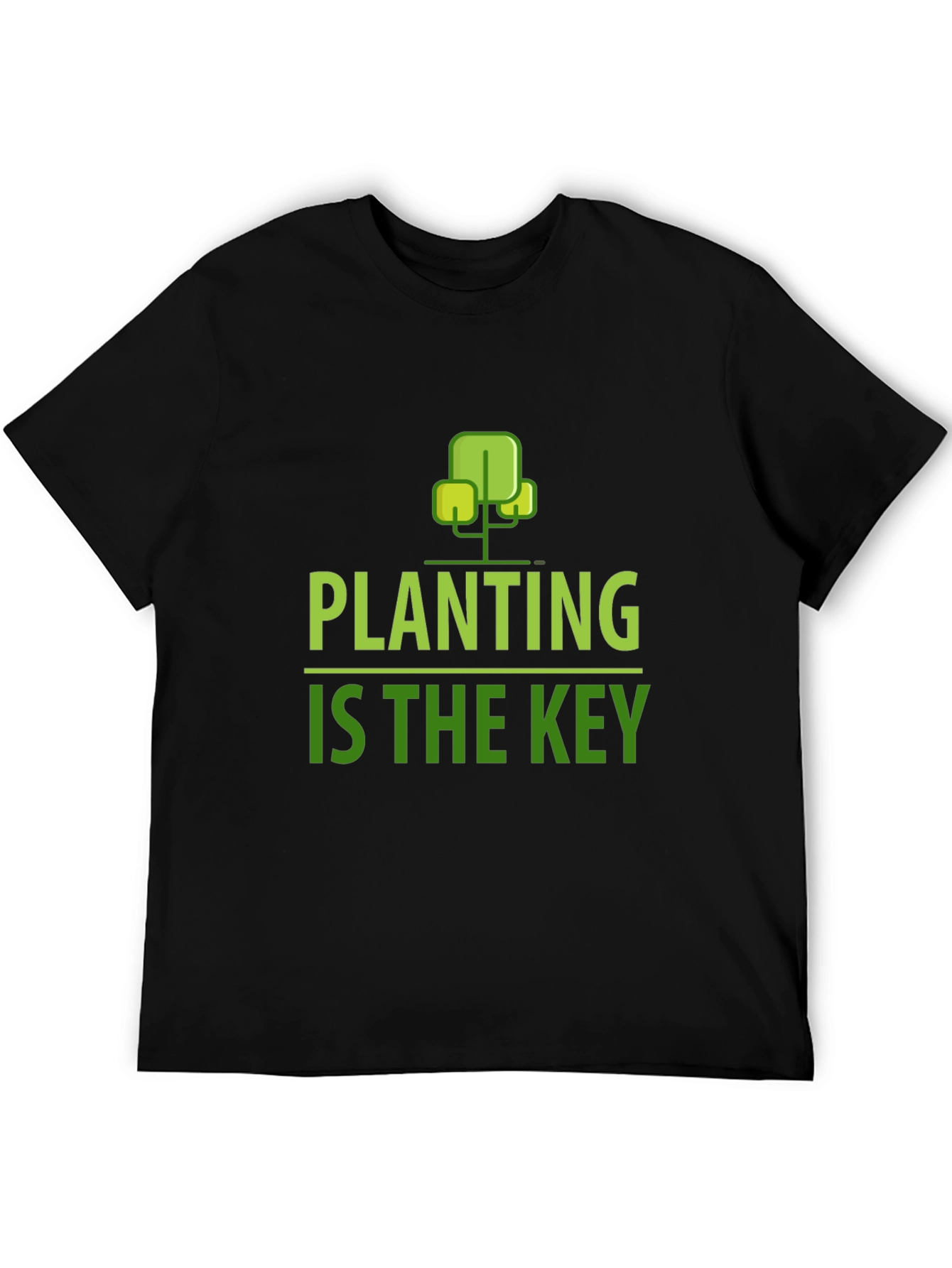 Planting is the Key Graphic Tee - Eco-Friendly