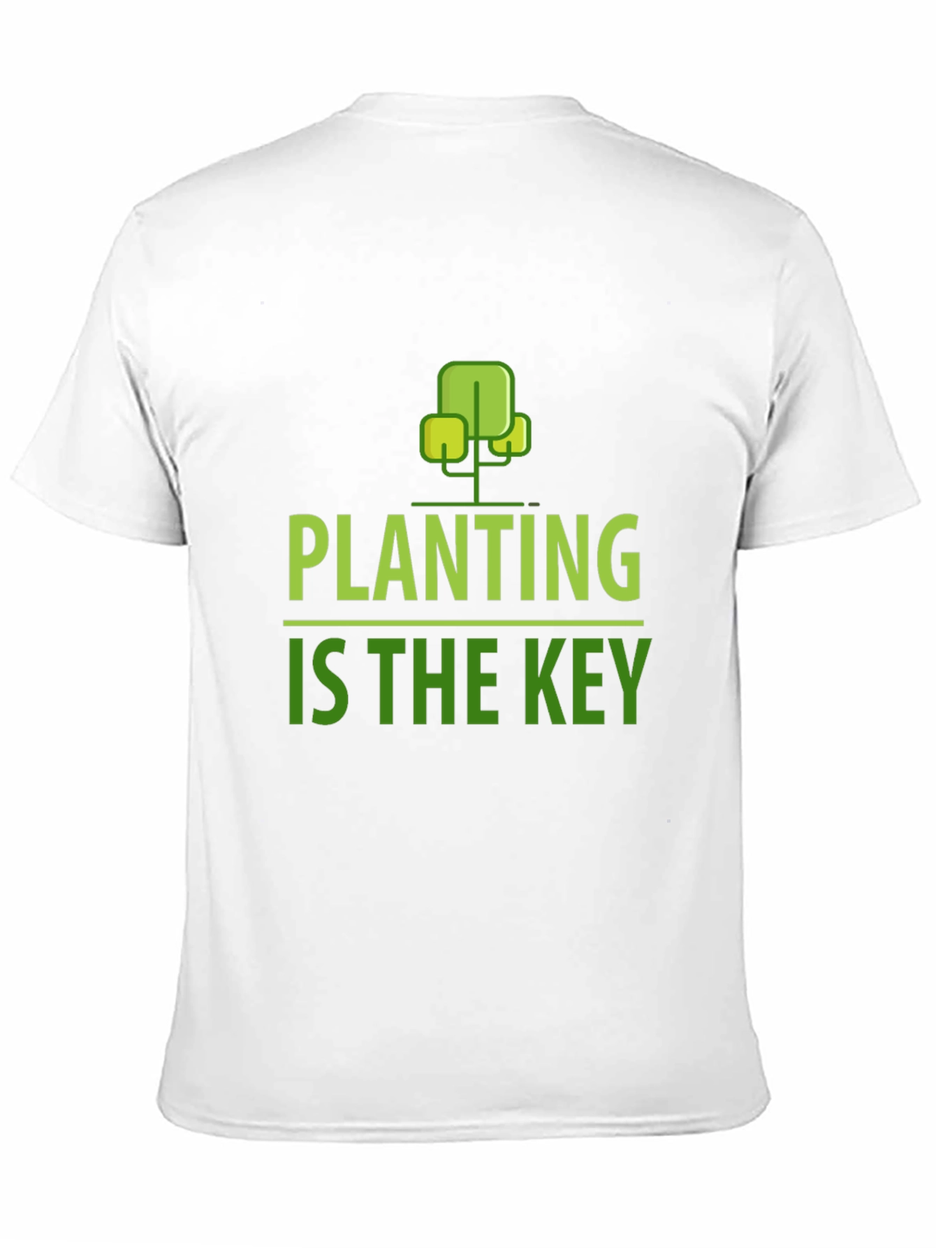 Planting is the Key Graphic Tee - Eco-Friendly