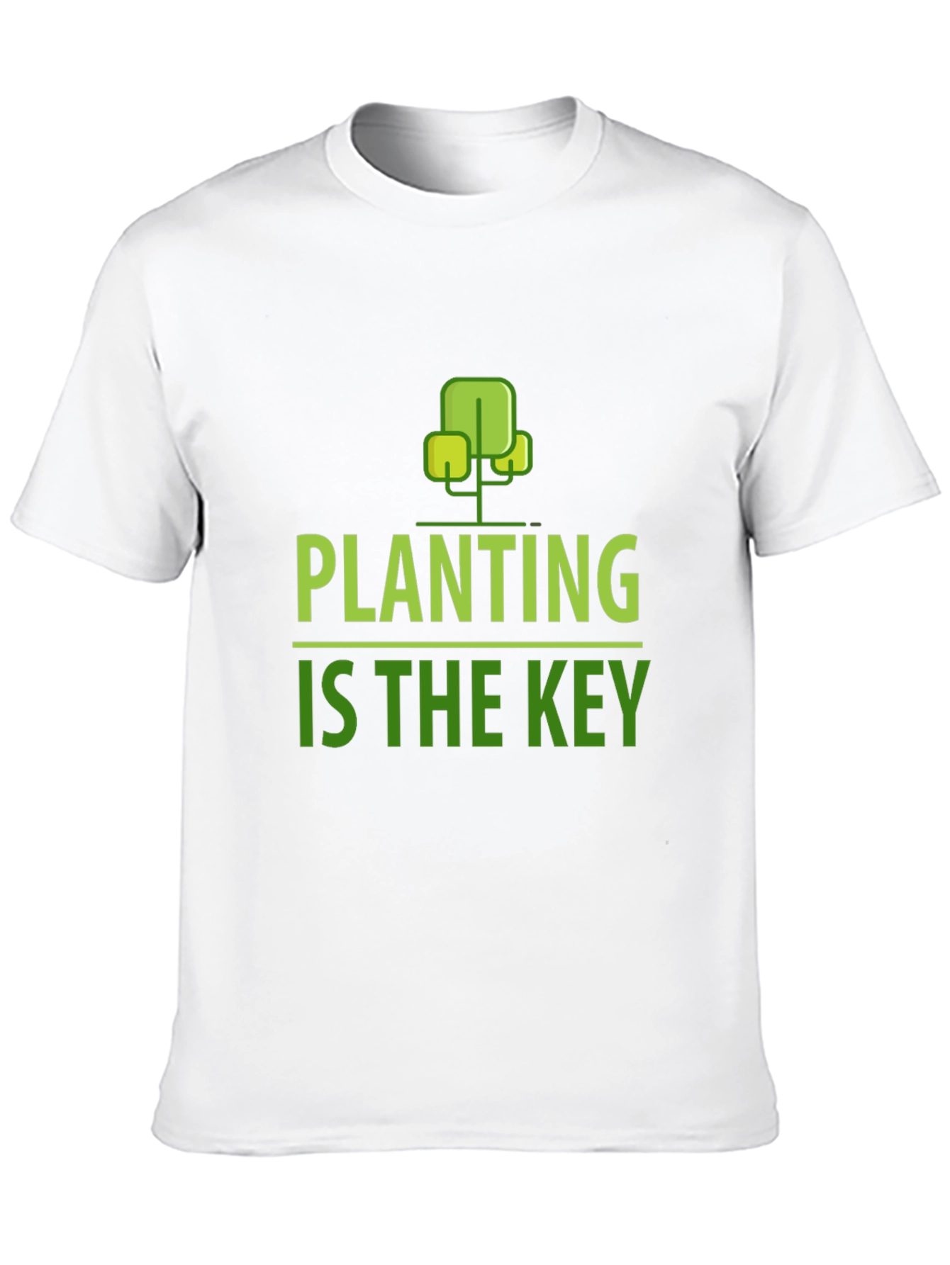 Planting is the Key Graphic Tee - Eco-Friendly