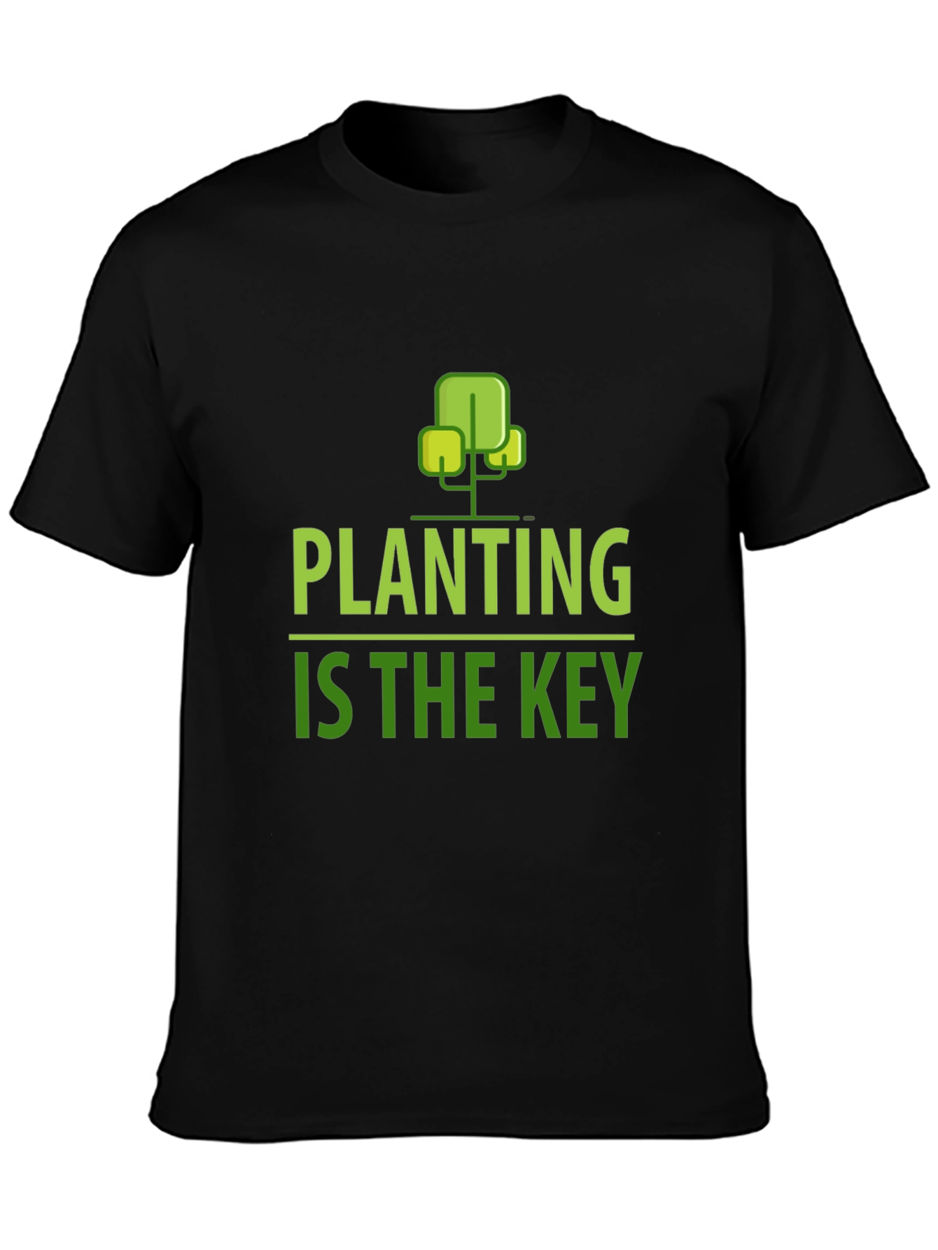Planting is the Key Graphic Tee - Eco-Friendly