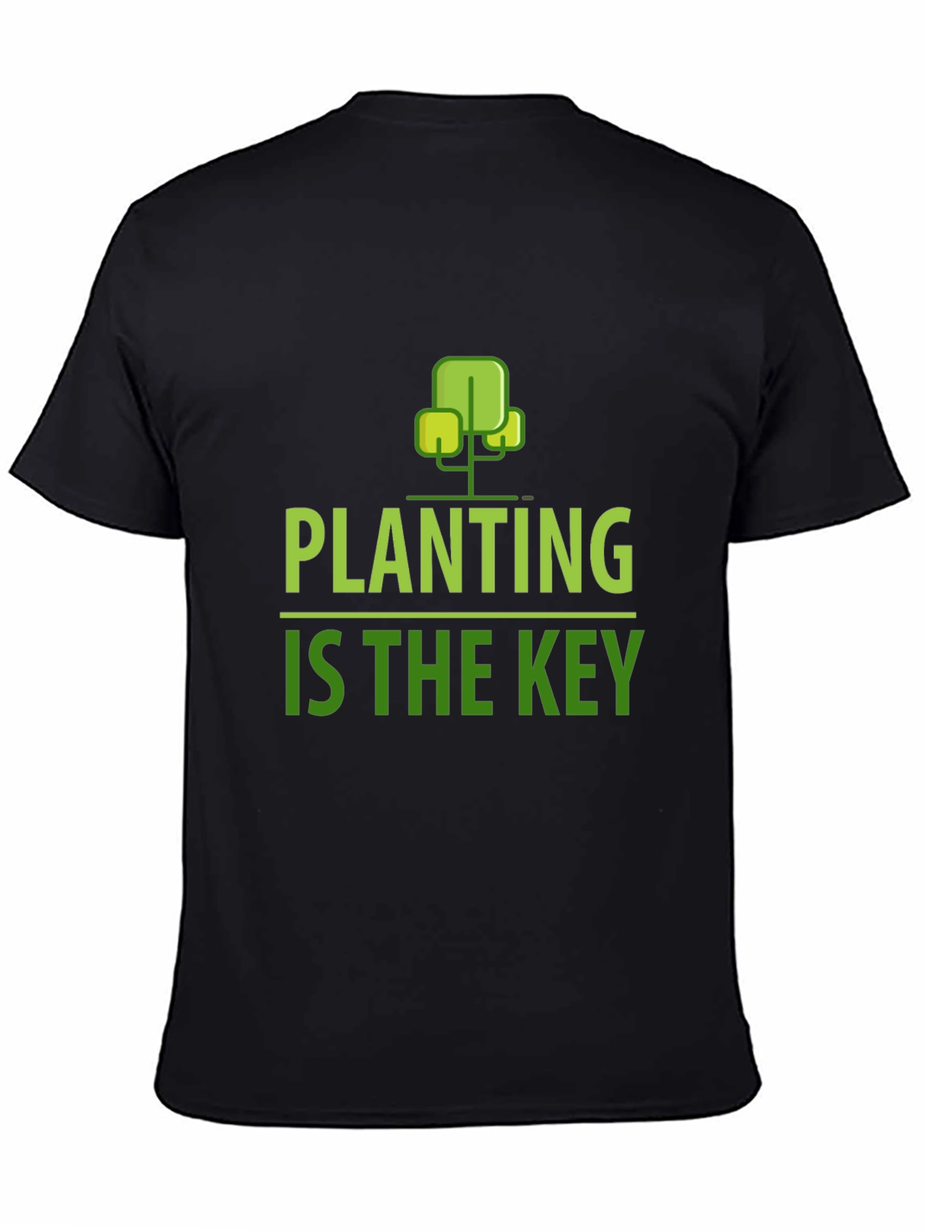 Planting is the Key Graphic Tee - Eco-Friendly