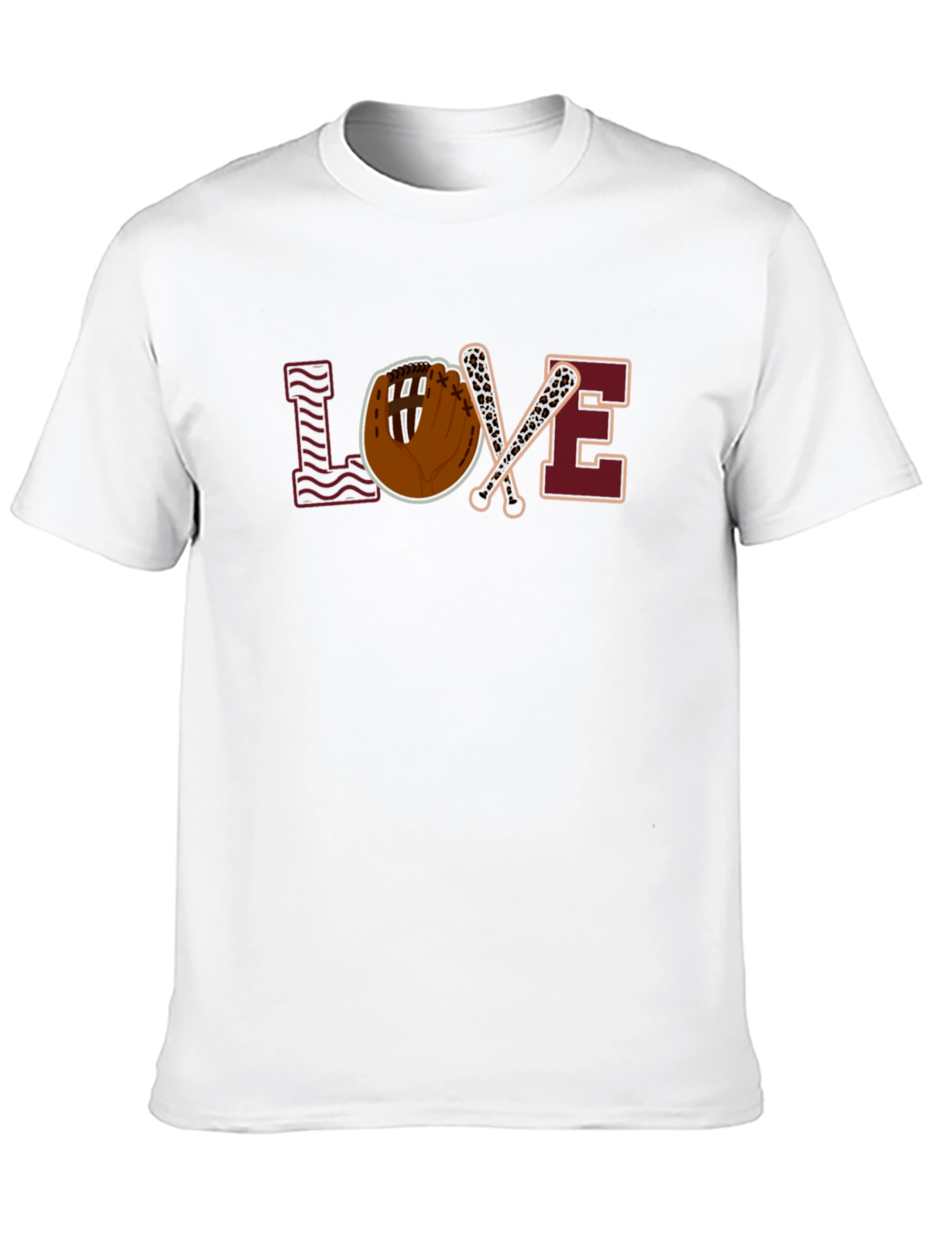 Baseball Love Graphic T-Shirt - Stylish & Comfortable