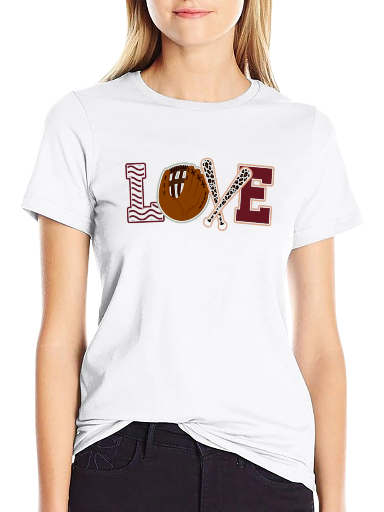 Baseball Love Graphic T-Shirt - Stylish & Comfortable