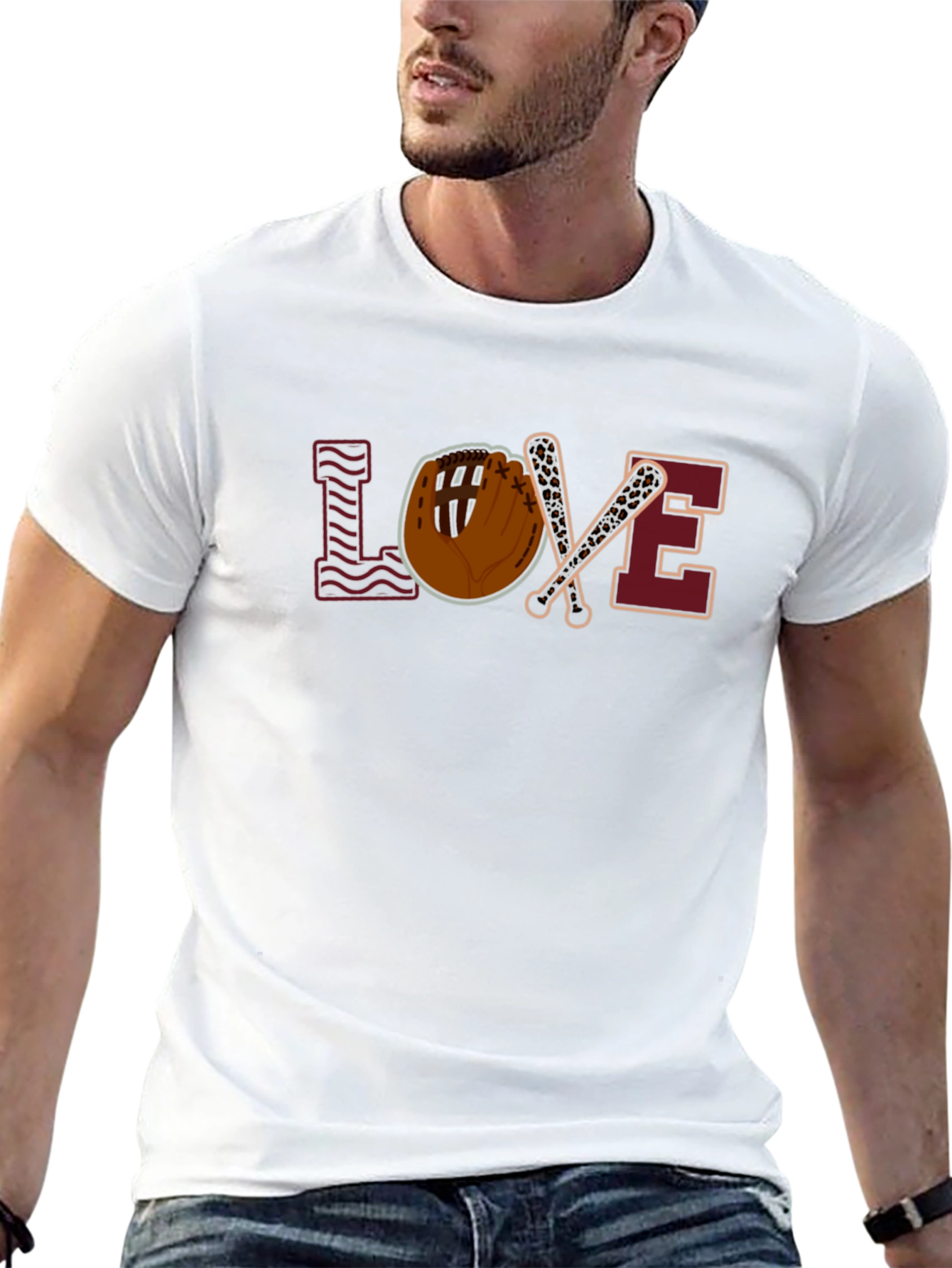 Baseball Love Graphic T-Shirt - Stylish & Comfortable
