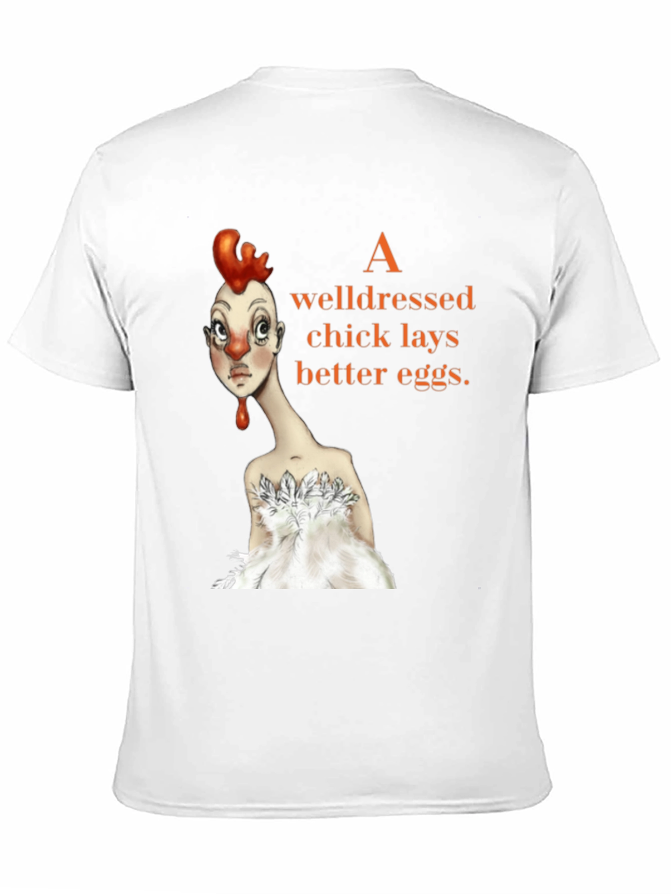 Well-Dressed Chick Graphic Tee