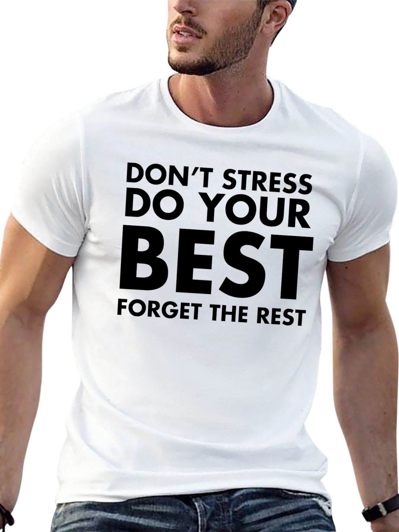 Inspirational Mens Graphic Tee - Do Your Best