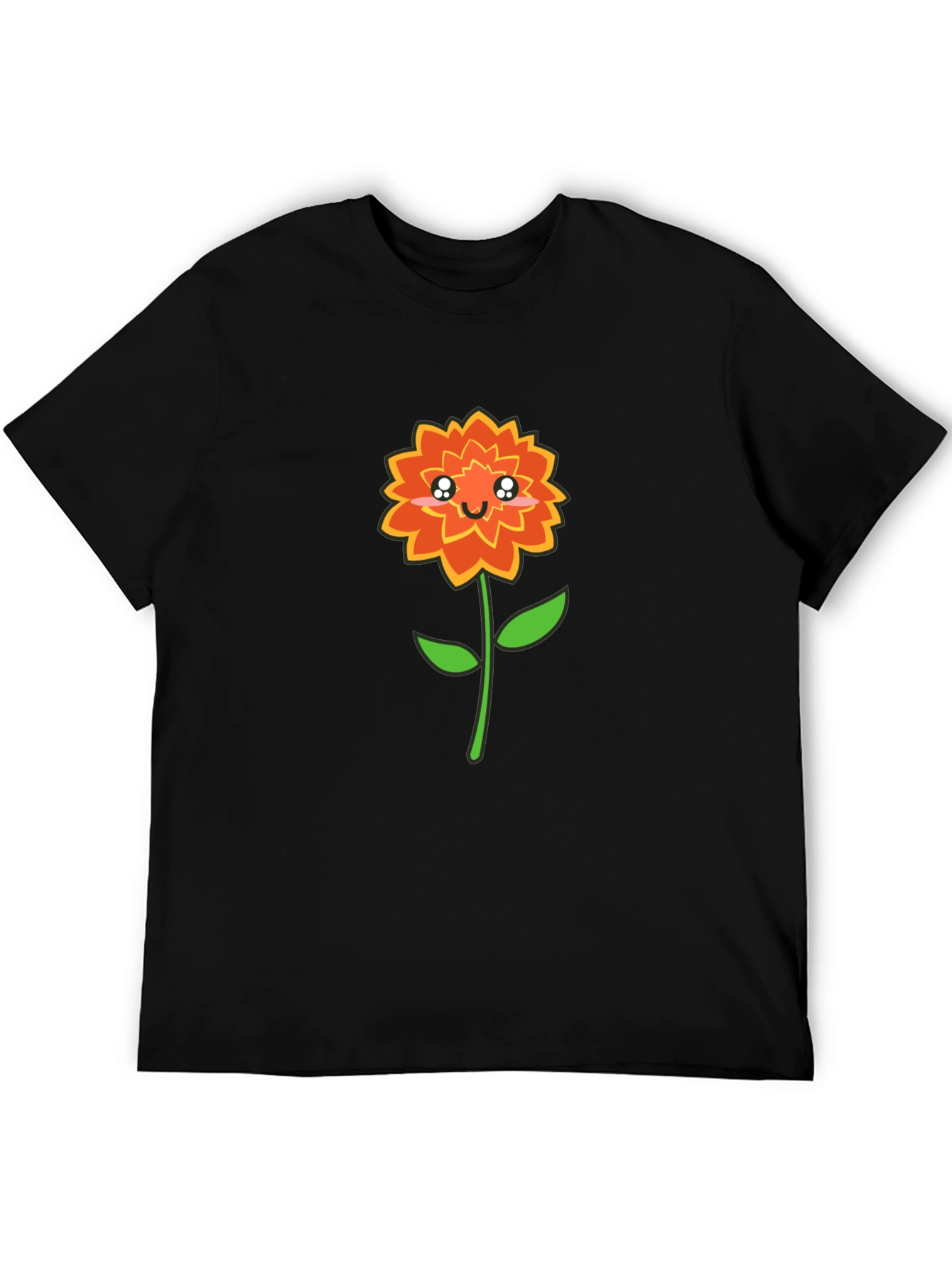 Cute Kawaii Flower Graphic T-Shirt