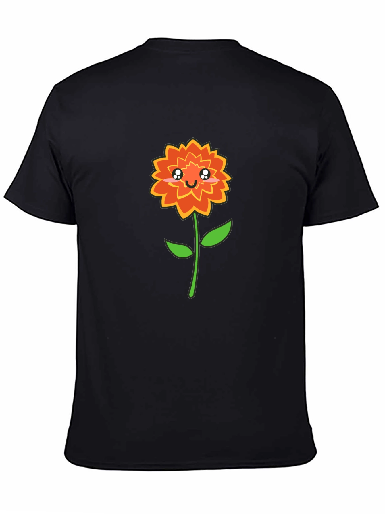 Cute Kawaii Flower Graphic T-Shirt