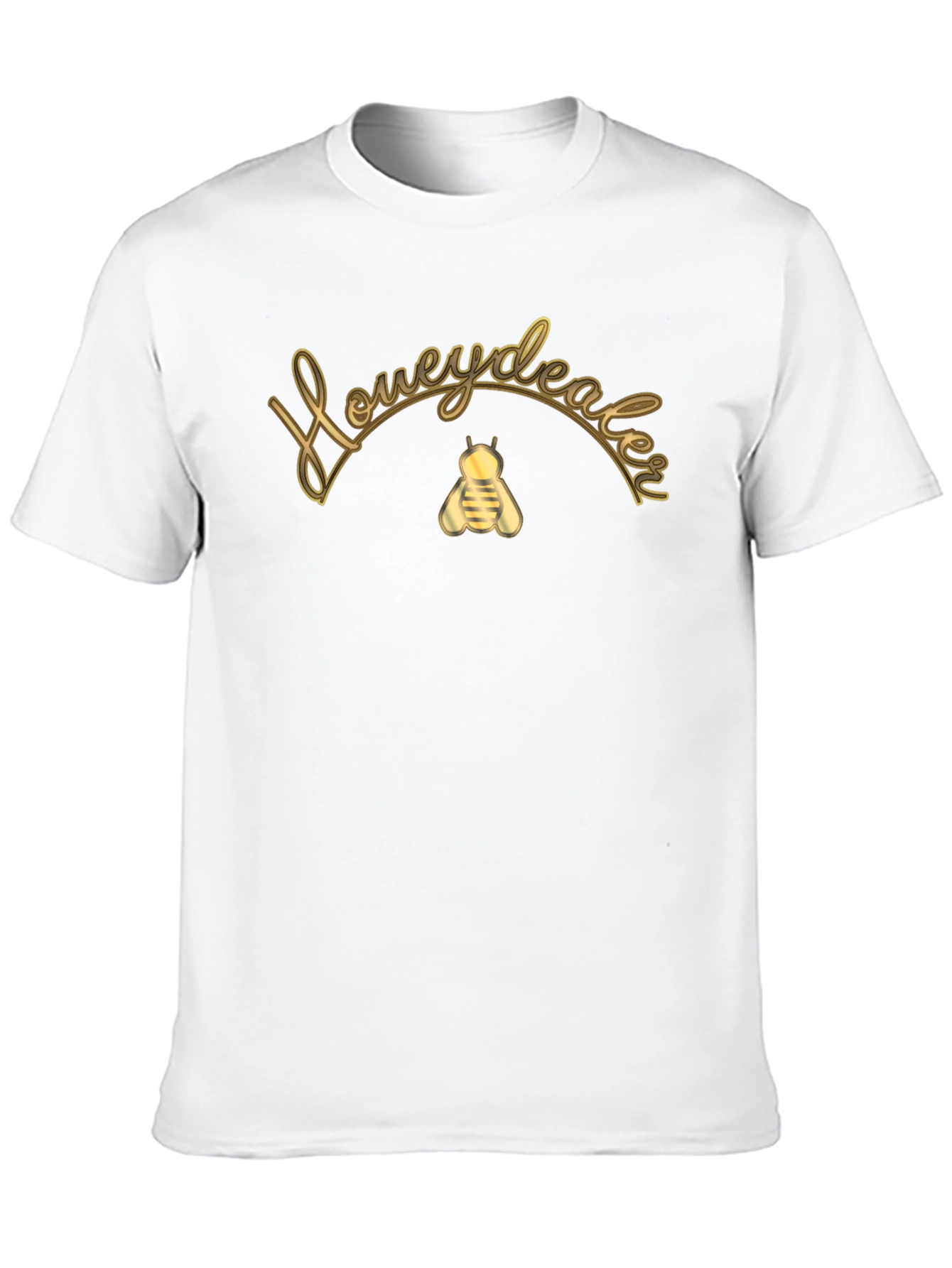 Honeydealer Graphic Tee - Black Cotton Blend