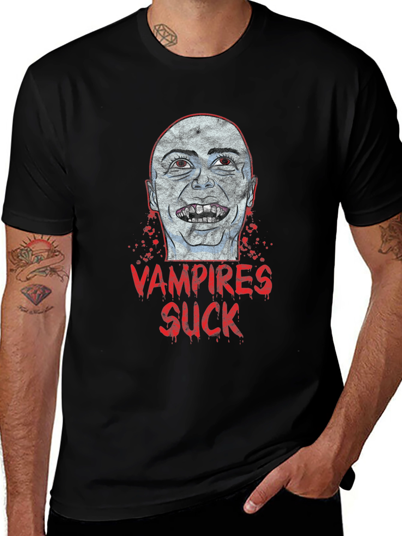 Vampires Suck Graphic T-Shirt