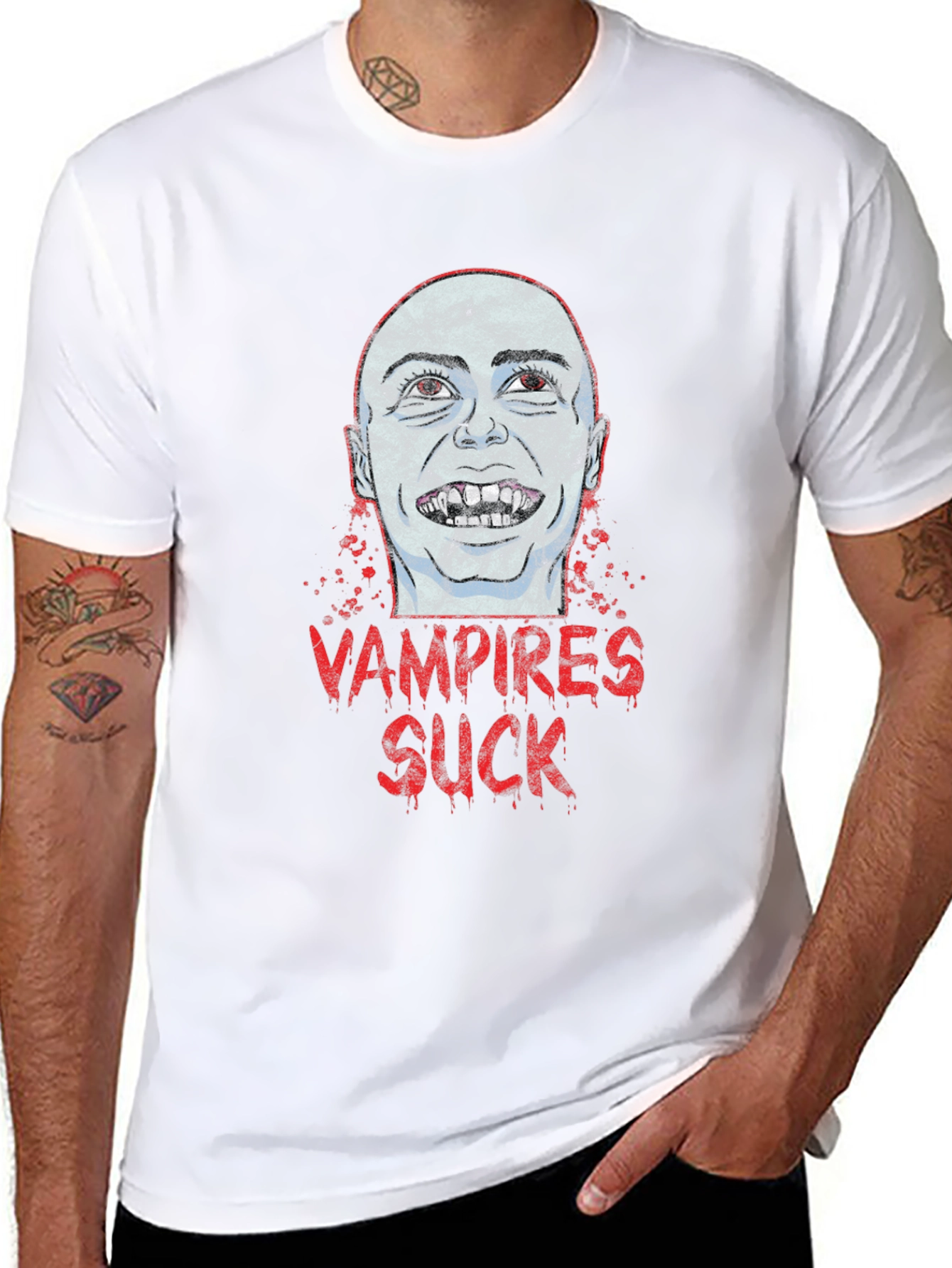 Vampires Suck Graphic T-Shirt