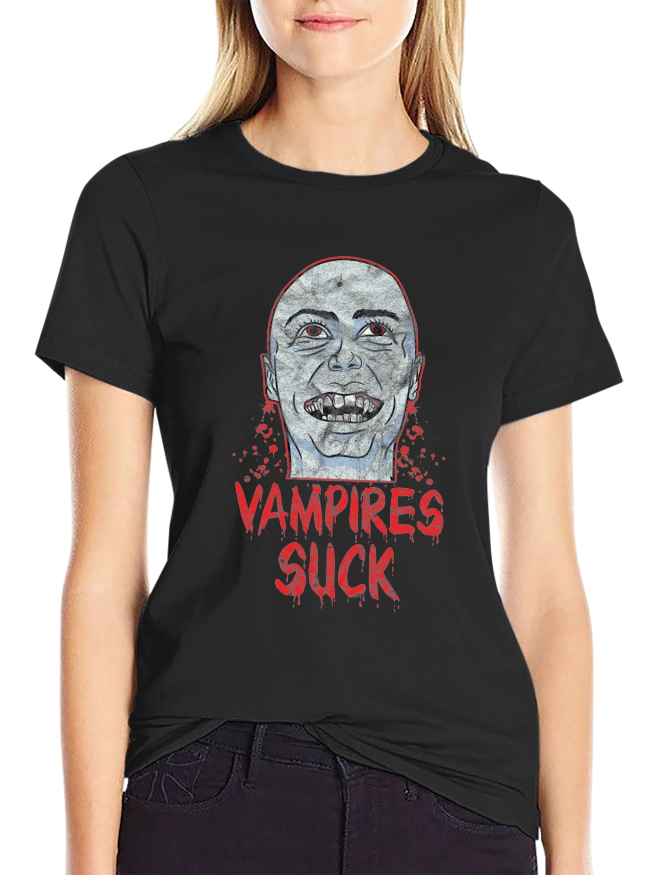 Vampires Suck Graphic T-Shirt