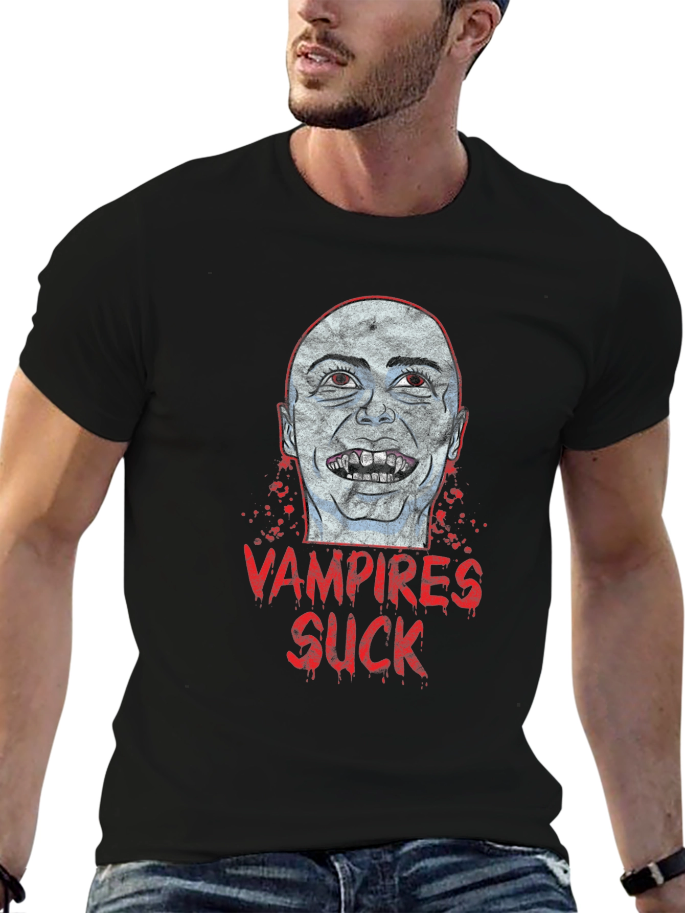 Vampires Suck Graphic T-Shirt